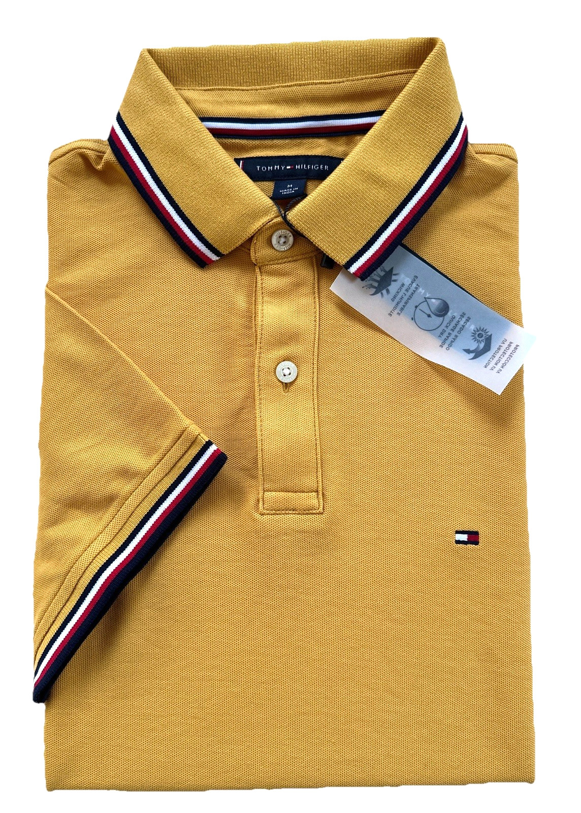 Tommy Hilfiger Men\'s Regular Fit Wicking Short Sleeve Polo Tommy Hilfiger Men\'s Regular Fit Wicking Short Sleeve Polo