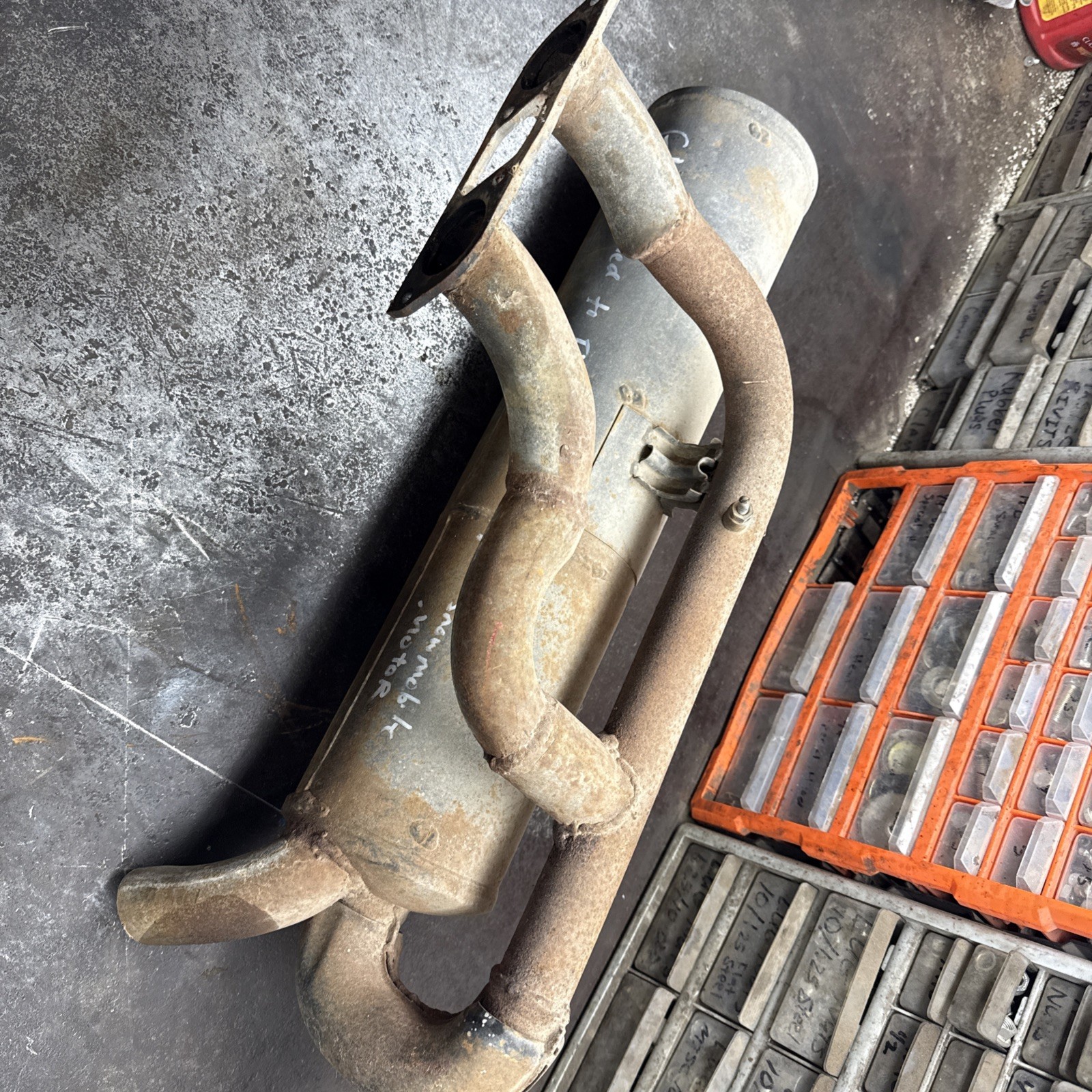 1979 - 1985 Vintage Yamaha G1 Golf Cart modified exhaust muffler 1979 - 1985 Vintage Yamaha G1 Golf Cart modified exhaust muffler