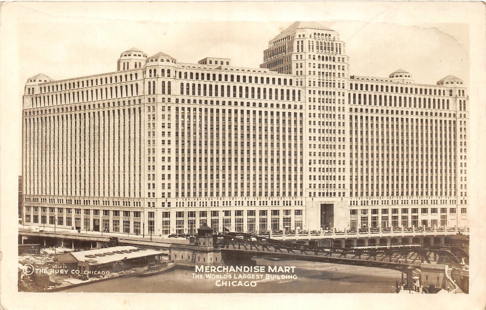 J7/ Chicago Illinois RPPC Postcard c1910 Merchandise Mart Largest 186 J7/ Chicago Illinois RPPC Postcard c1910 Merchandise Mart Largest 186