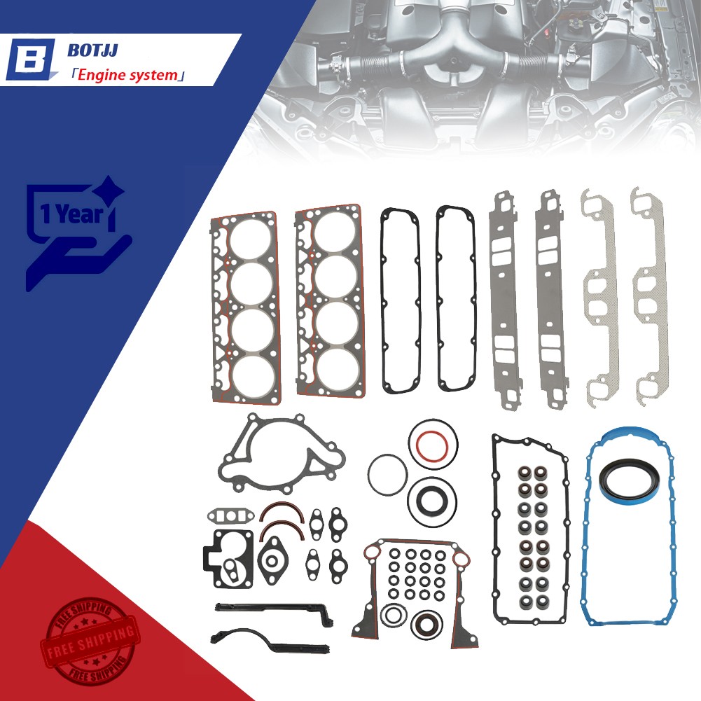 Full Gasket Set For Dodge Dakota Jeep Grand Cherokee 5.2L 5.9L V8 OHV 1998-03