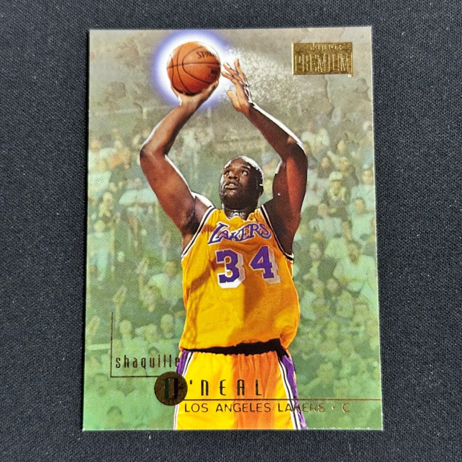 1996-97 Skybox Premium Shaquille O\'Neal Shaq #163 Lakers