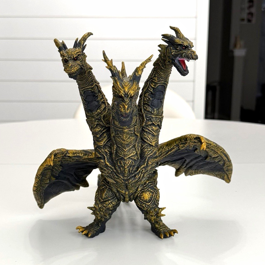 Keizer Ghidorah from Godzilla Final Wars- perfect condition no tag Keizer Ghidorah from Godzilla Final Wars- perfect condition no tag