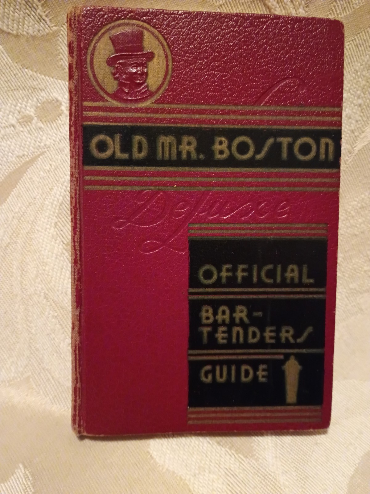 OLD MR BOSTON DeLuxe Official Bartenders Guide 1936 1st Edition 3rd Printing