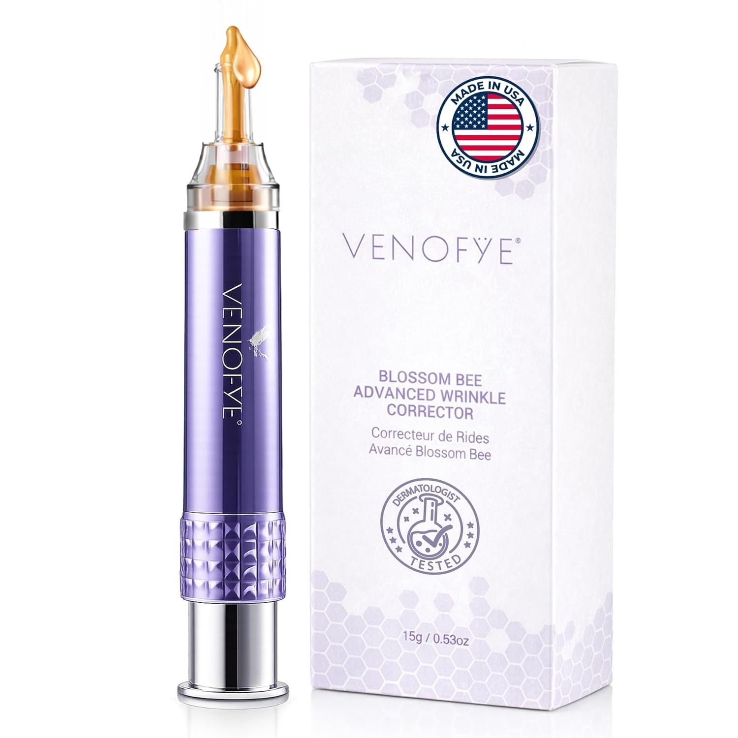 Venofye Blossom Bee Advanced Wrinkle Corrector For Puffy Eyes and Dark Circles