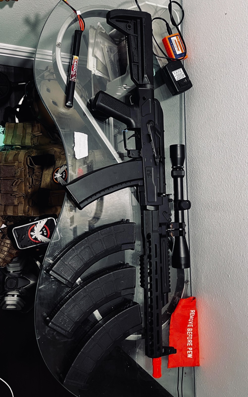 [Slightly Used] EMG Helios x Sharps Bros MB47 Airsoft AEG 13.5\