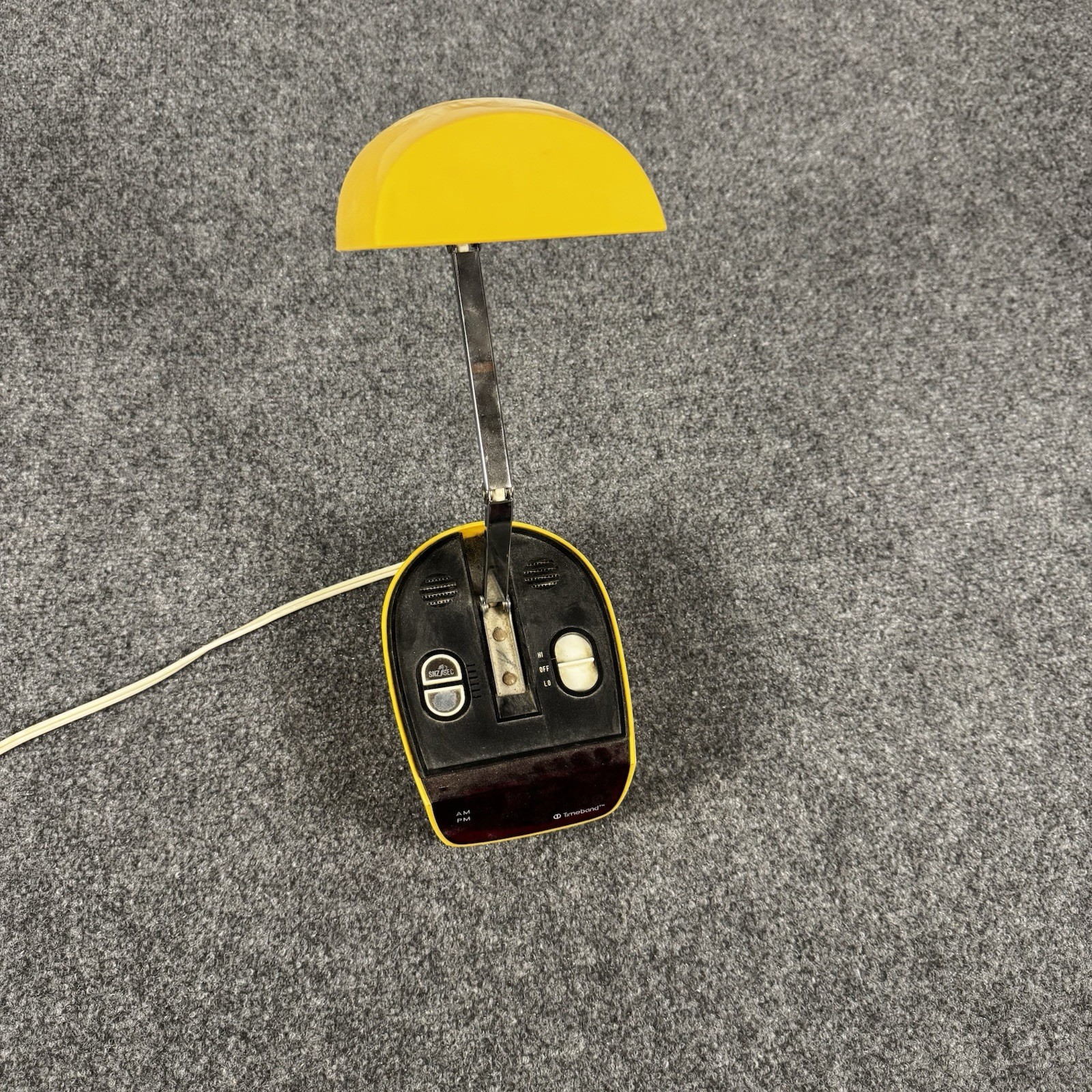 Vintage 1970s Timeband Space Age Digital Alarm Clock Telescopic Desk Lamp Mod Vintage 1970s Timeband Space Age Digital Alarm Clock Telescopic Desk Lamp Mod