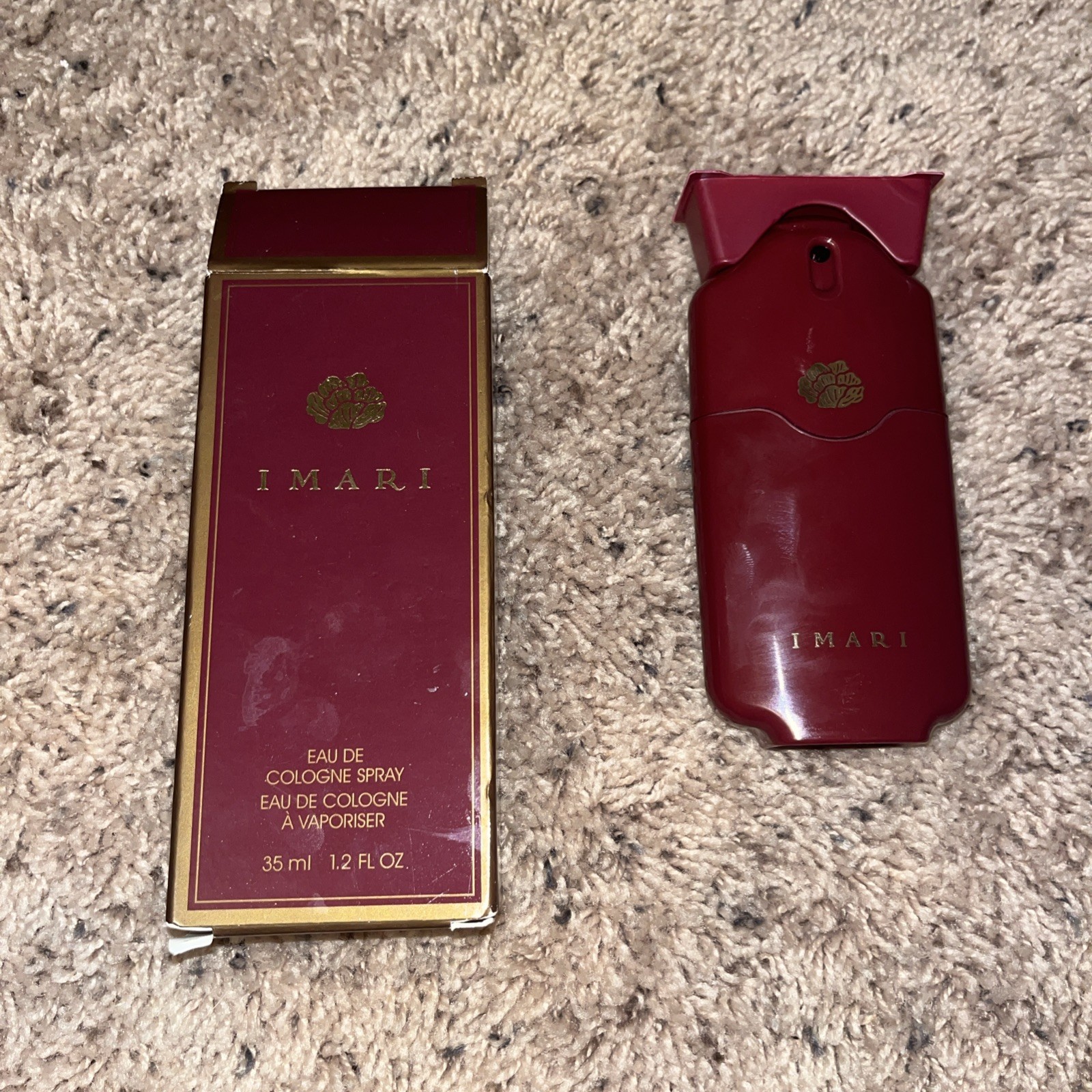 AVON IMARI 1995 EAU DE COLOGNE SPRAY 1.2 Fl oz 35ml OPEN BOX UNUSED VINTAGE