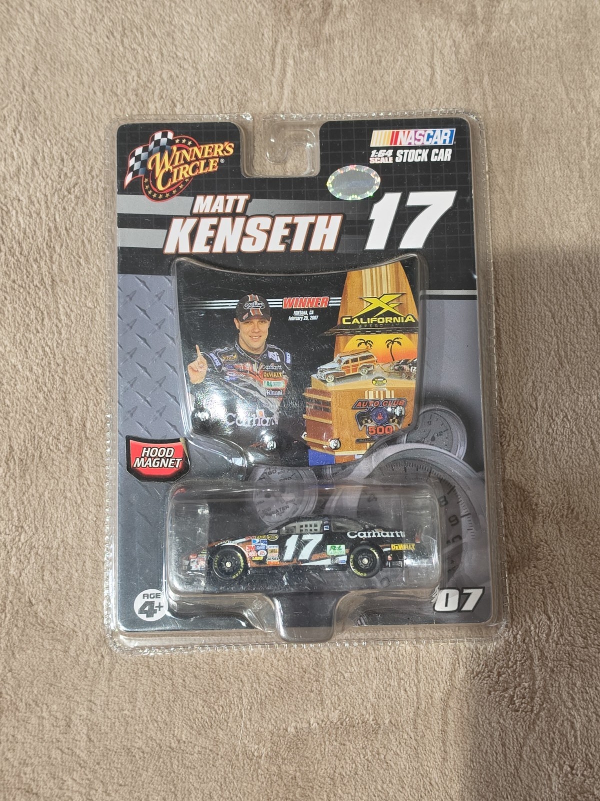 Matt Kenseth #17 Carhartt Fontana Win 2007 Winner\'s Circle NASCAR 1/64