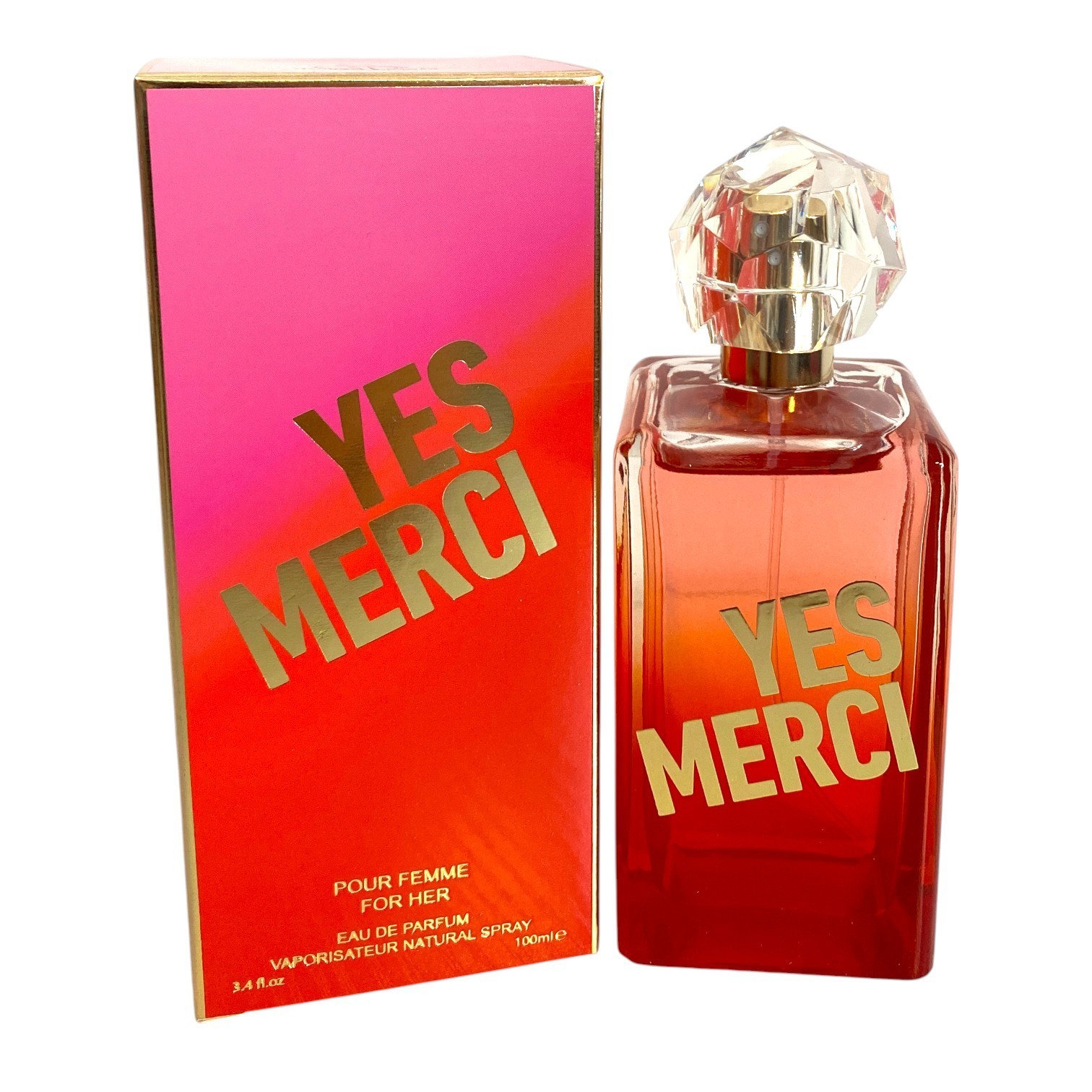 United Scents YES MERCI EDP 3.4oz Women’s Perfume - New In Sealed Box