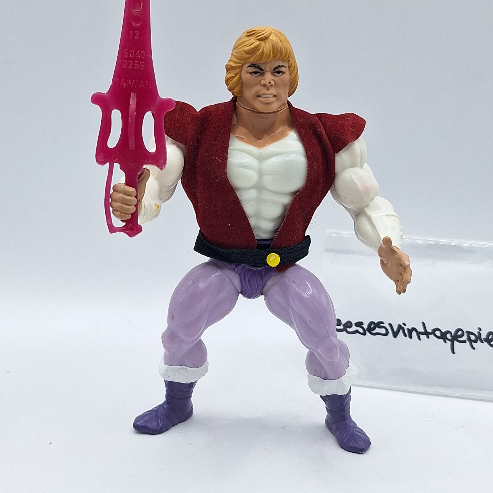 Vtg PRINCE ADAM Motu Masters Of The Universe Original He-Man Action Figure K-19