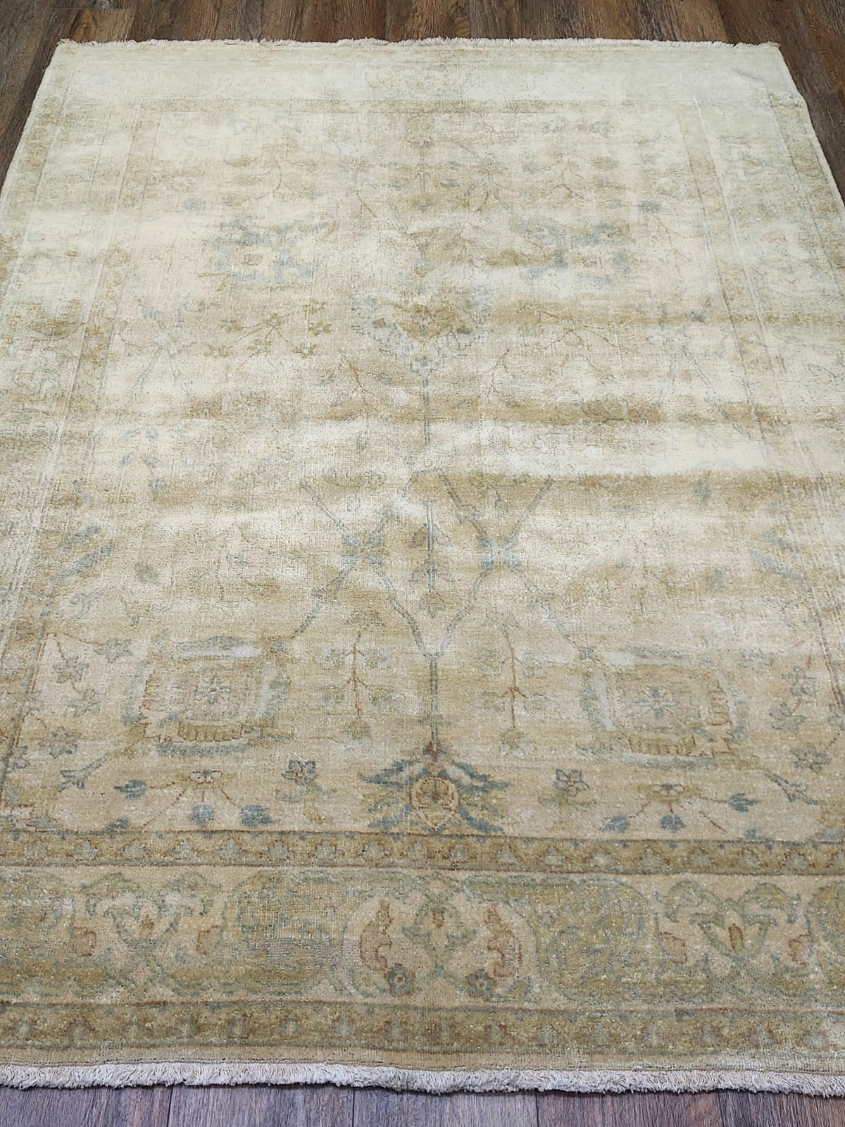 Bohemian Oushak Turkish Rug ,Turkish Contemporary Hand Made Rug , 5x6.5 Ft Bohemian Oushak Turkish Rug ,Turkish Contemporary Hand Made Rug , 5x6.5 Ft