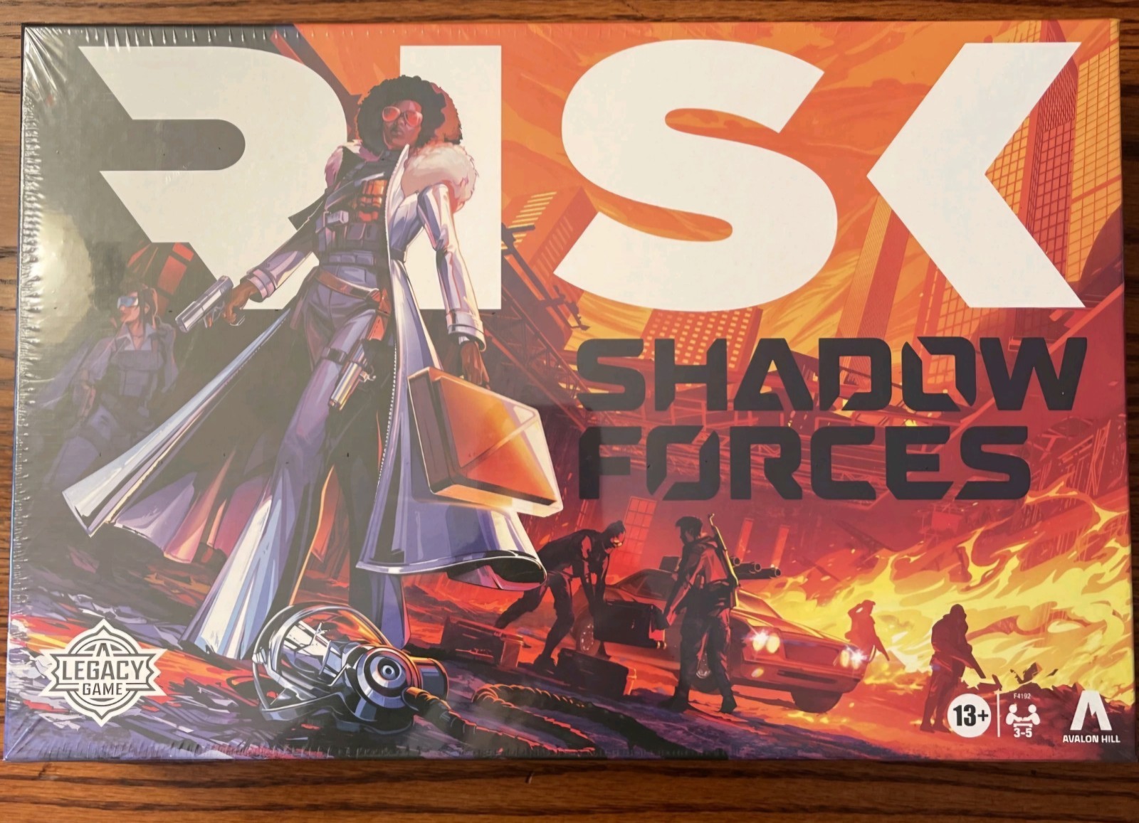 Risk: Shadow Forces Strategy Board Game (Hasbro Legacy Game) NEW