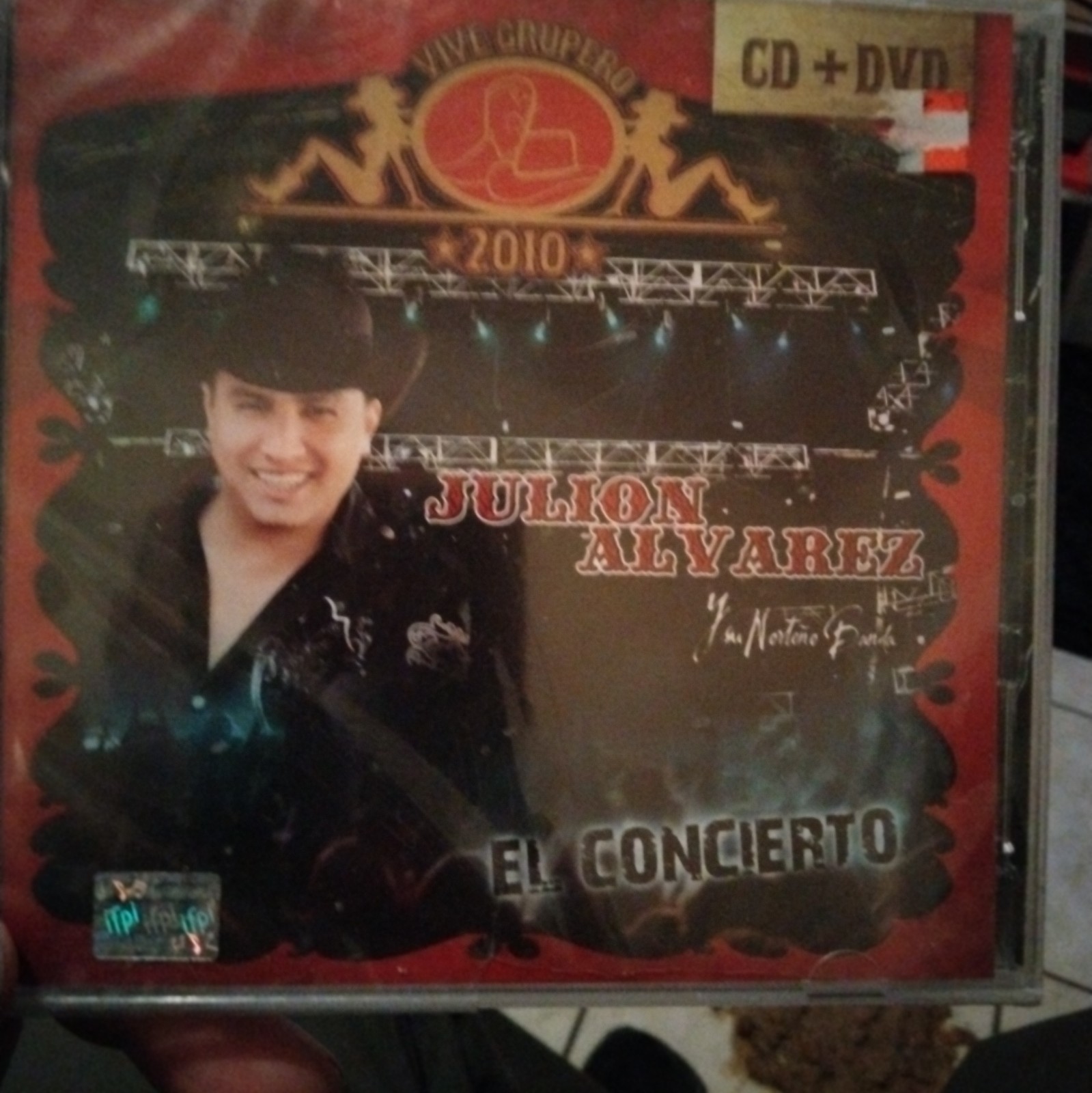Julion Alvarez El Concierto Cd Dvd Julion Alvarez El Concierto Cd Dvd