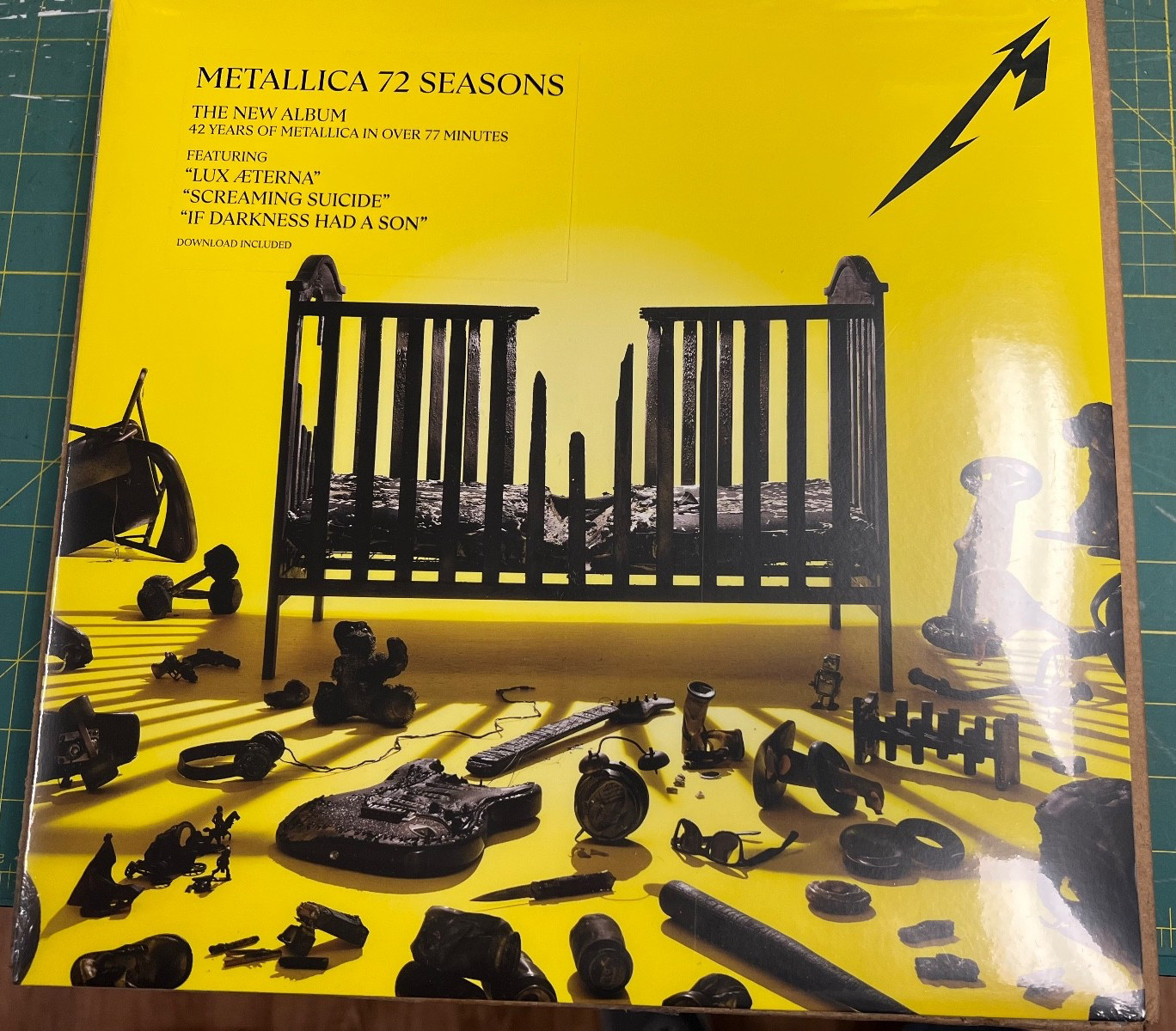Rare Metallica M72 72 Seasons Columbus OH Sonic Temple Pop Up Exclusive Vinyl