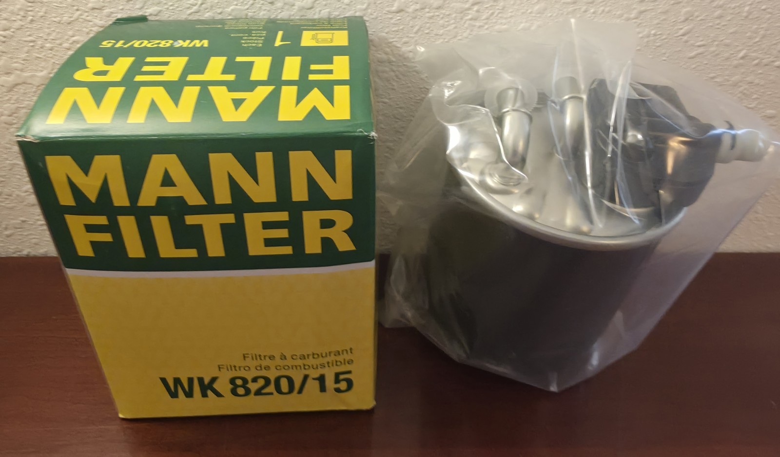 OEM MANN FILTER WK 820 15 Fuel Filter Freightliner Mercedes Benz Sprinter Diesel