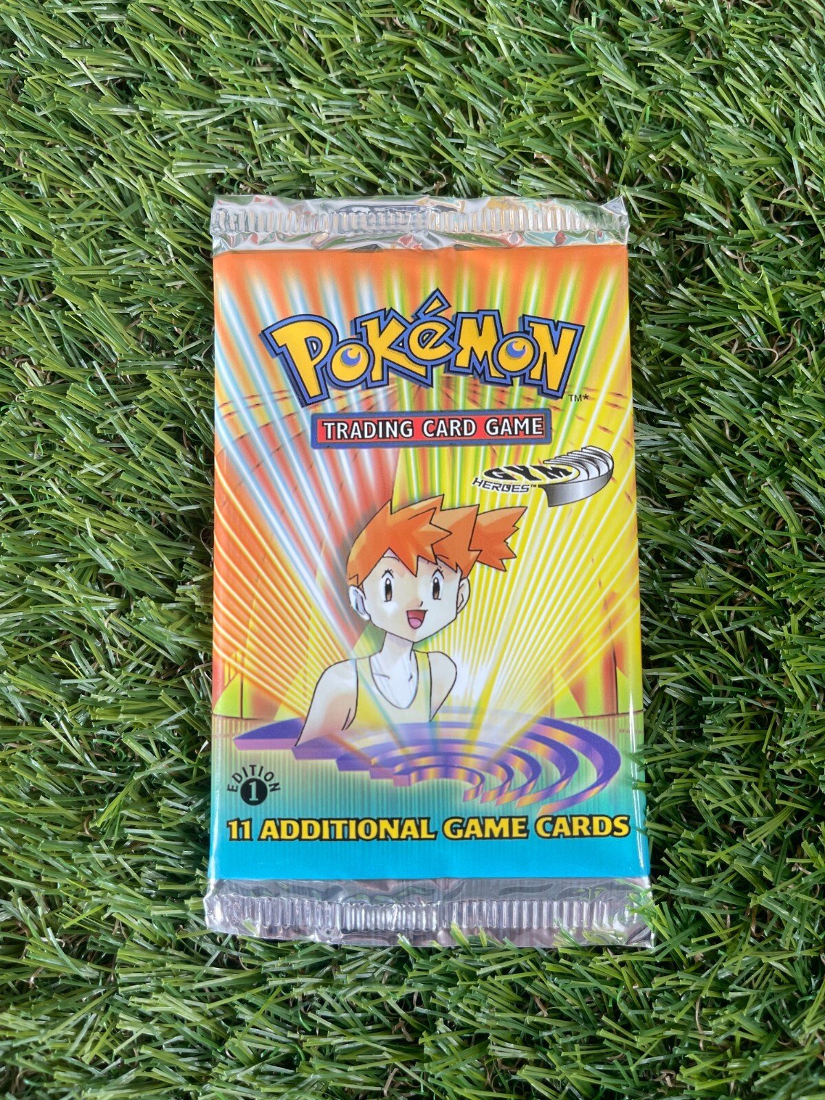 BOX FRESH Pokemon 1st Edition Gym Heroes Booster Pack FACTORY SEALED WOTC