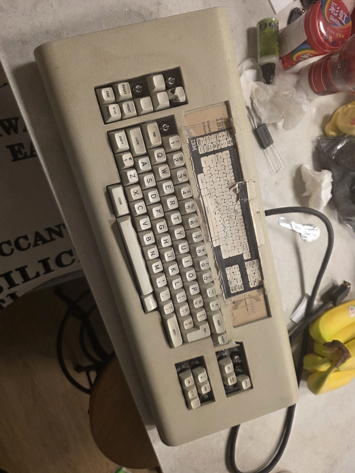 IBM Displaywriter 6580 Beamspring Keyboard AS-IS IBM Displaywriter 6580 Beamspring Keyboard AS-IS