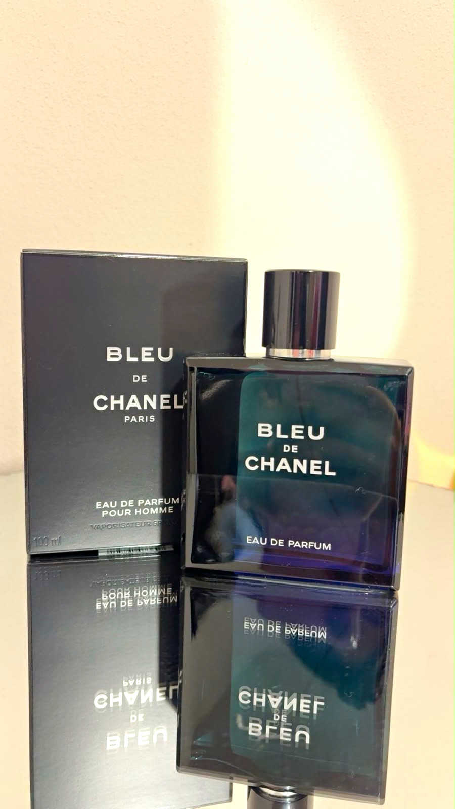 Chanel Bleu de Chanel Eau de Parfum Spray Bottle in Glass