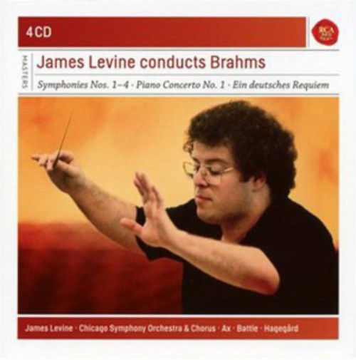 Johannes Brahms James Levine Conducts Brahms (CD) Album Johannes Brahms James Levine Conducts Brahms (CD) Album