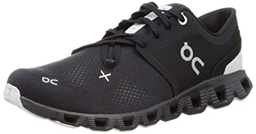 On Running Cloud X 3 Men’s Black/Black Training Running Shoes Size 9 US EU 42.5