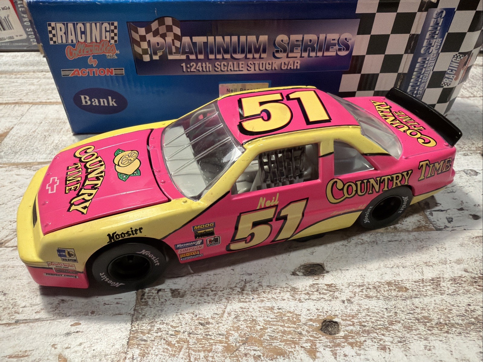 1994 Action Neil Bonnett #51 Country Time Lemonade Lumina 1/24 Diecast 1994 Action Neil Bonnett #51 Country Time Lemonade Lumina 1/24 Diecast