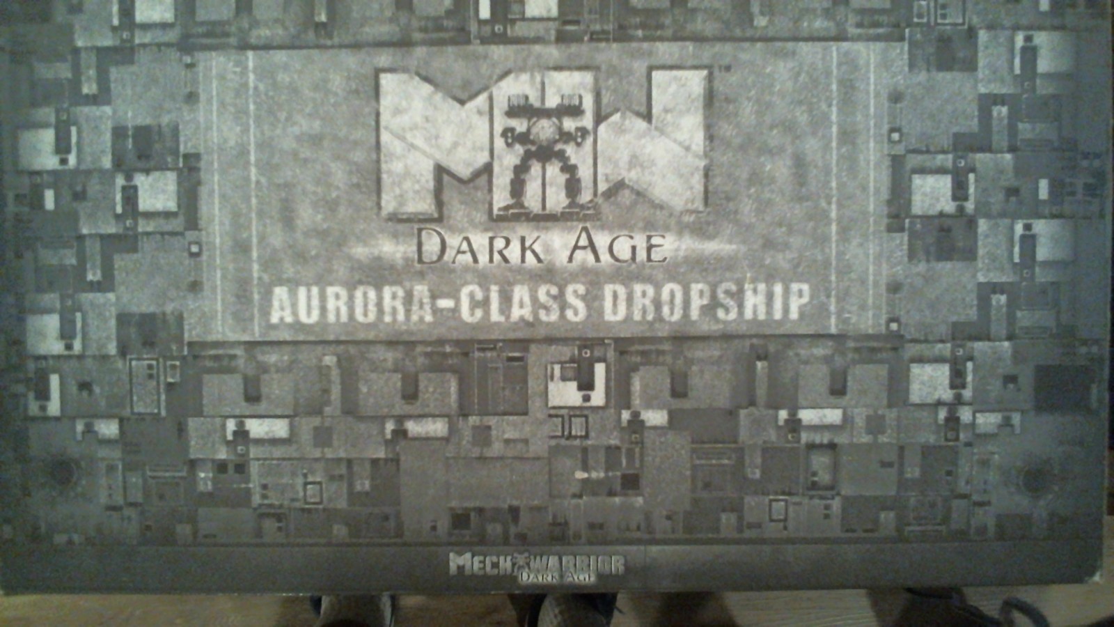 Wizkids Mechwarrior Dark Ages Aurora Dropship w/choice of Limited BT Figures