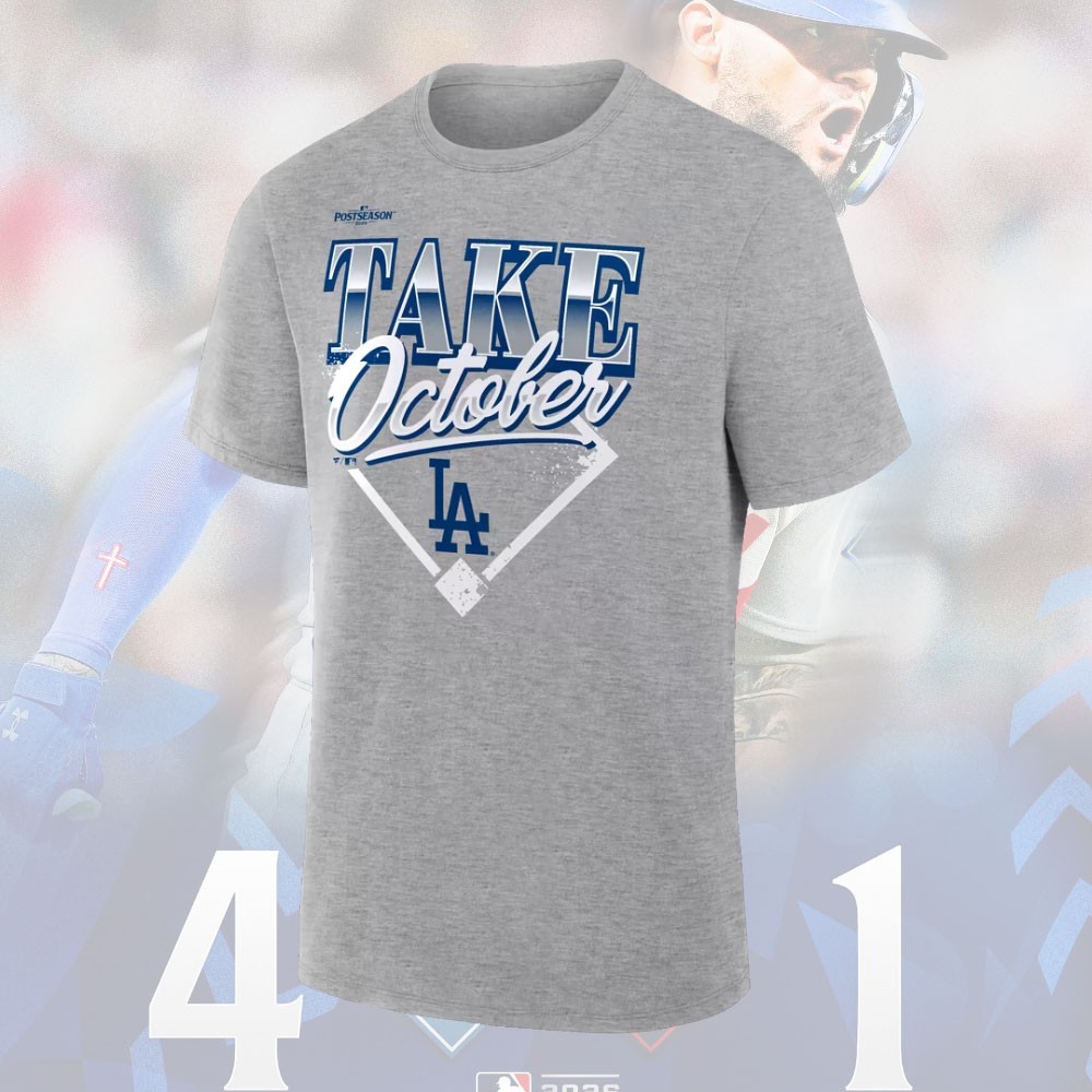 Los Angeles Dodgers 2026 Division Series Champions Take October Unisex Fan Gift
