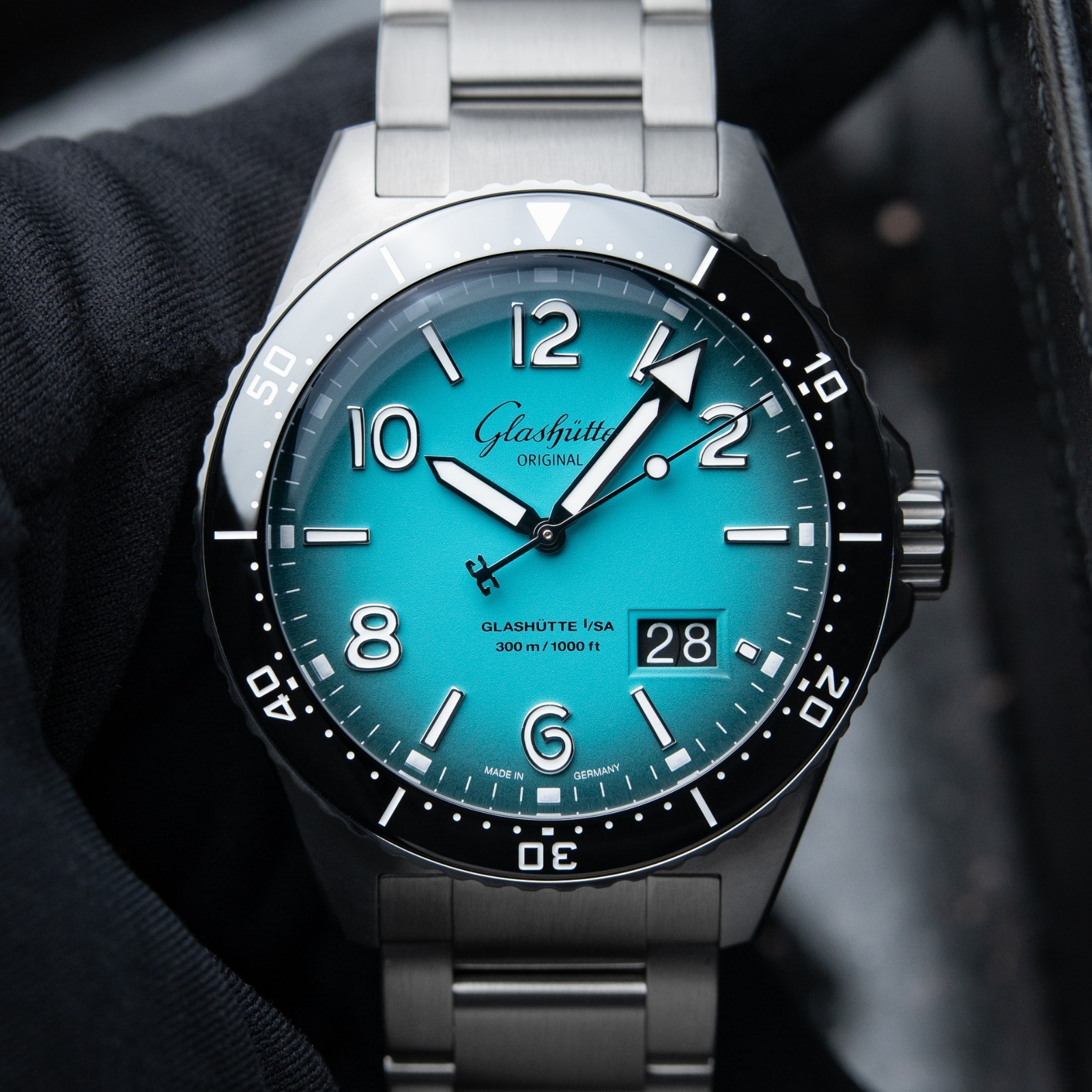Glashutte Original SeaQ UNWORN Q3/2026 Northern Tide Turquoise Limited Ed. Watch