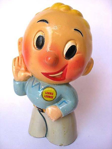Lennie Lennox Vintage 1949 Piggy Bank Antique Pottery from Japan