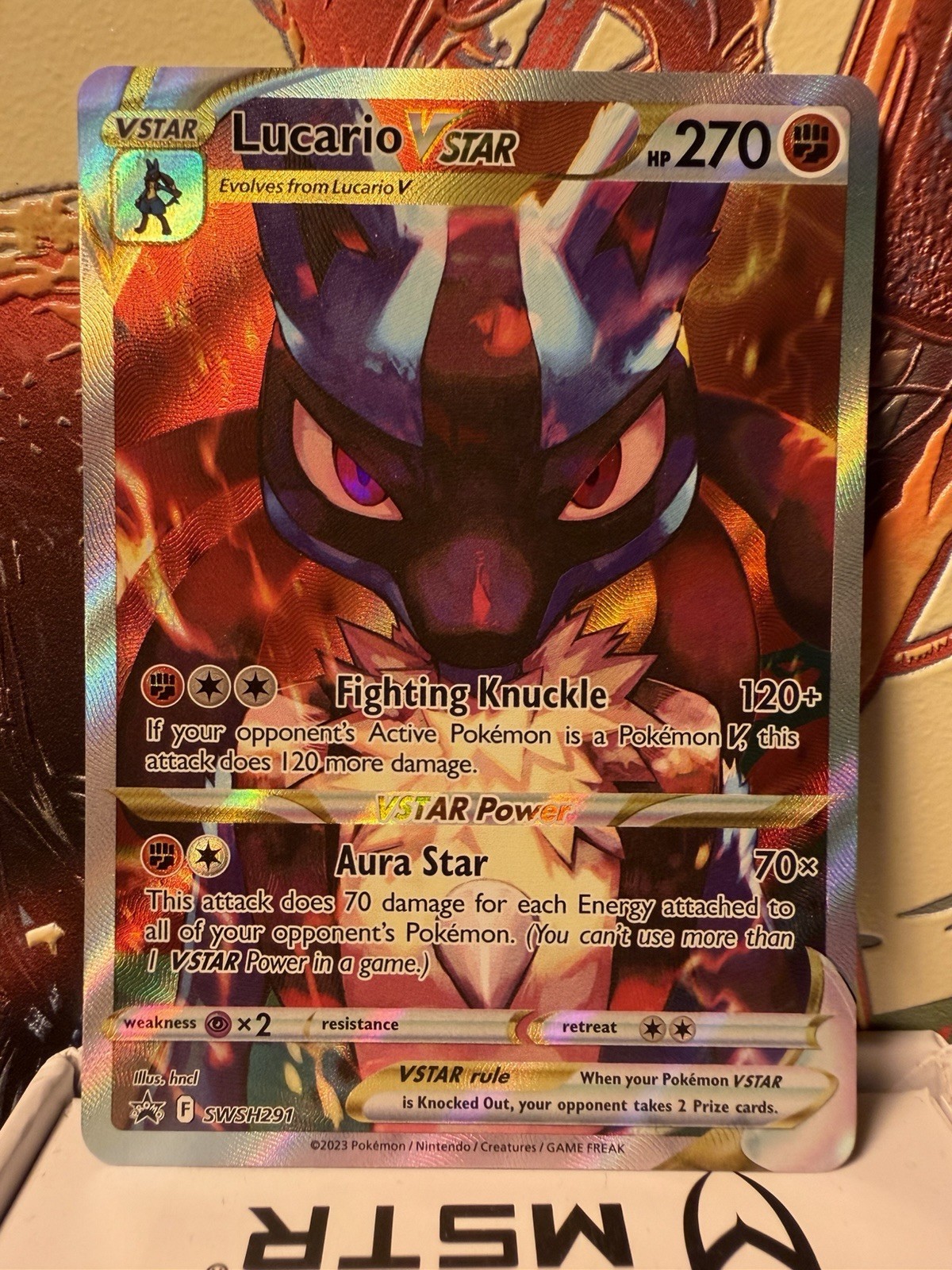 Pokemon - Lucario VSTAR Sword & Shield Promo Card Holo
