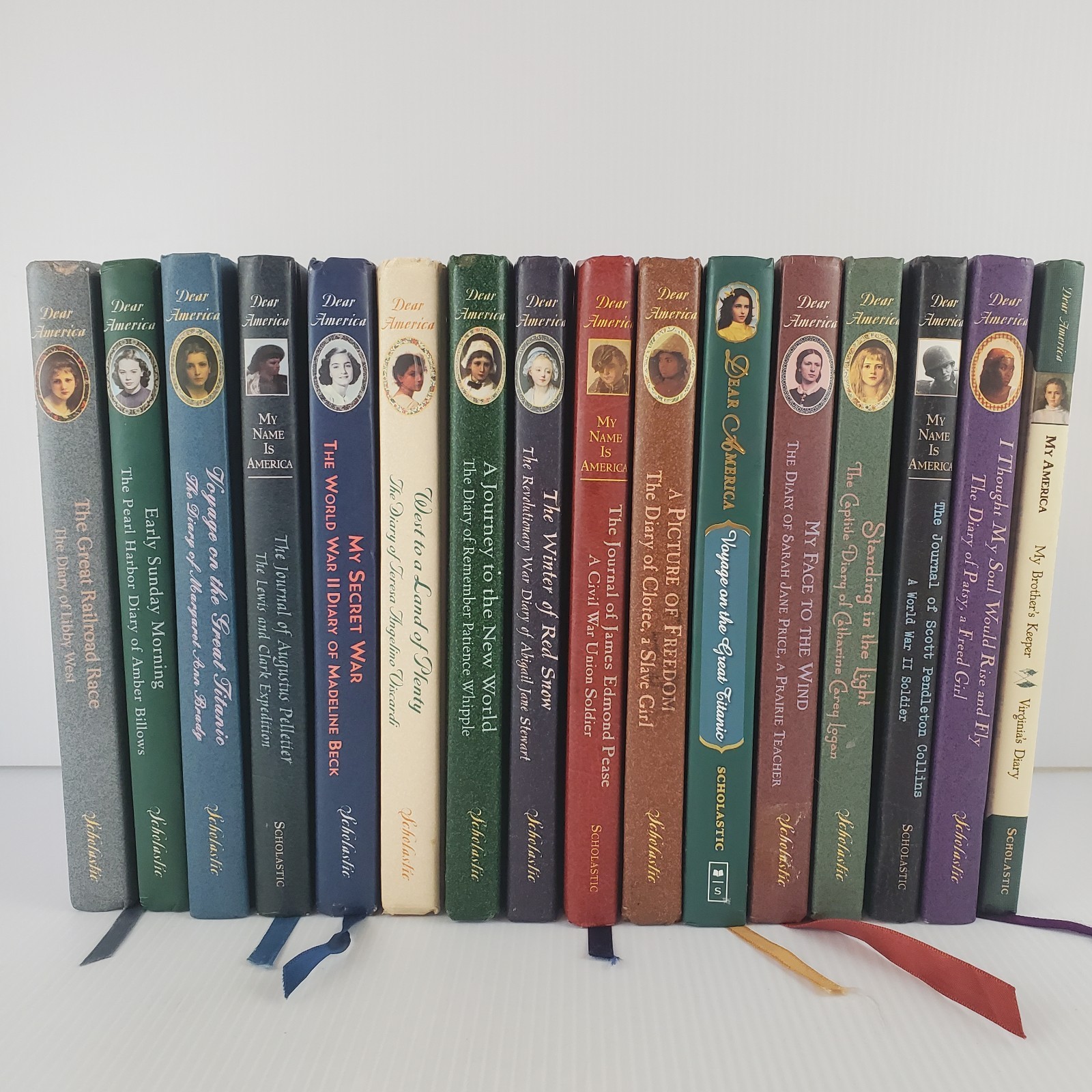 Dear America Lot of 16 Hardcover Books Historical Fiction Diaries Scholastic