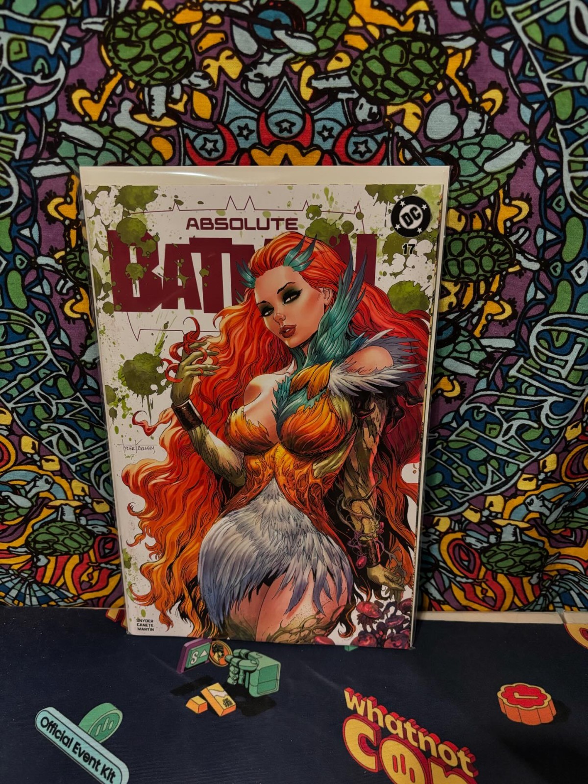 Absolute Batman #17 Tyler Kirkham Poison Ivy Battle Damage TRADE DRESS Variant Absolute Batman #17 Tyler Kirkham Poison Ivy Battle Damage TRADE DRESS Variant