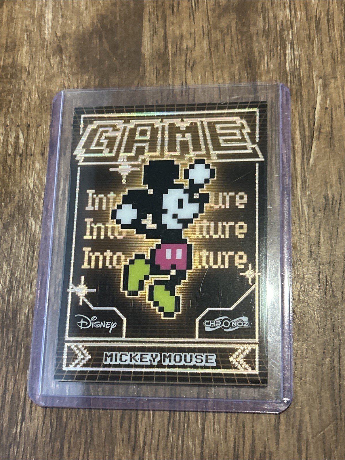 2026 Chronoz Mickey Mouse Future Pulse Game Orange # 3/30 Rare