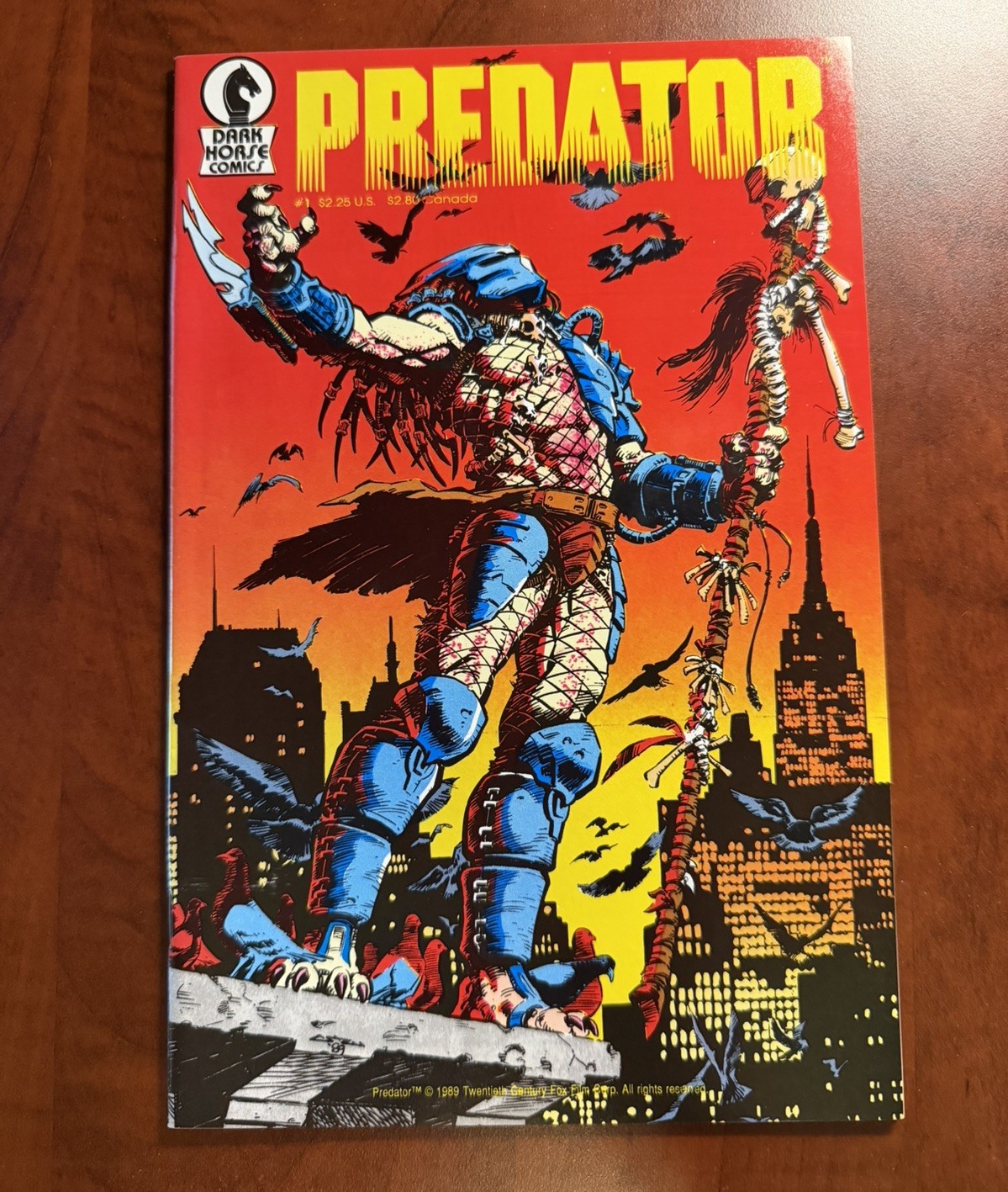 Predator #1 Dark Horse 1989 1st Print 1st Predator Comic Estimated 9.4 NM