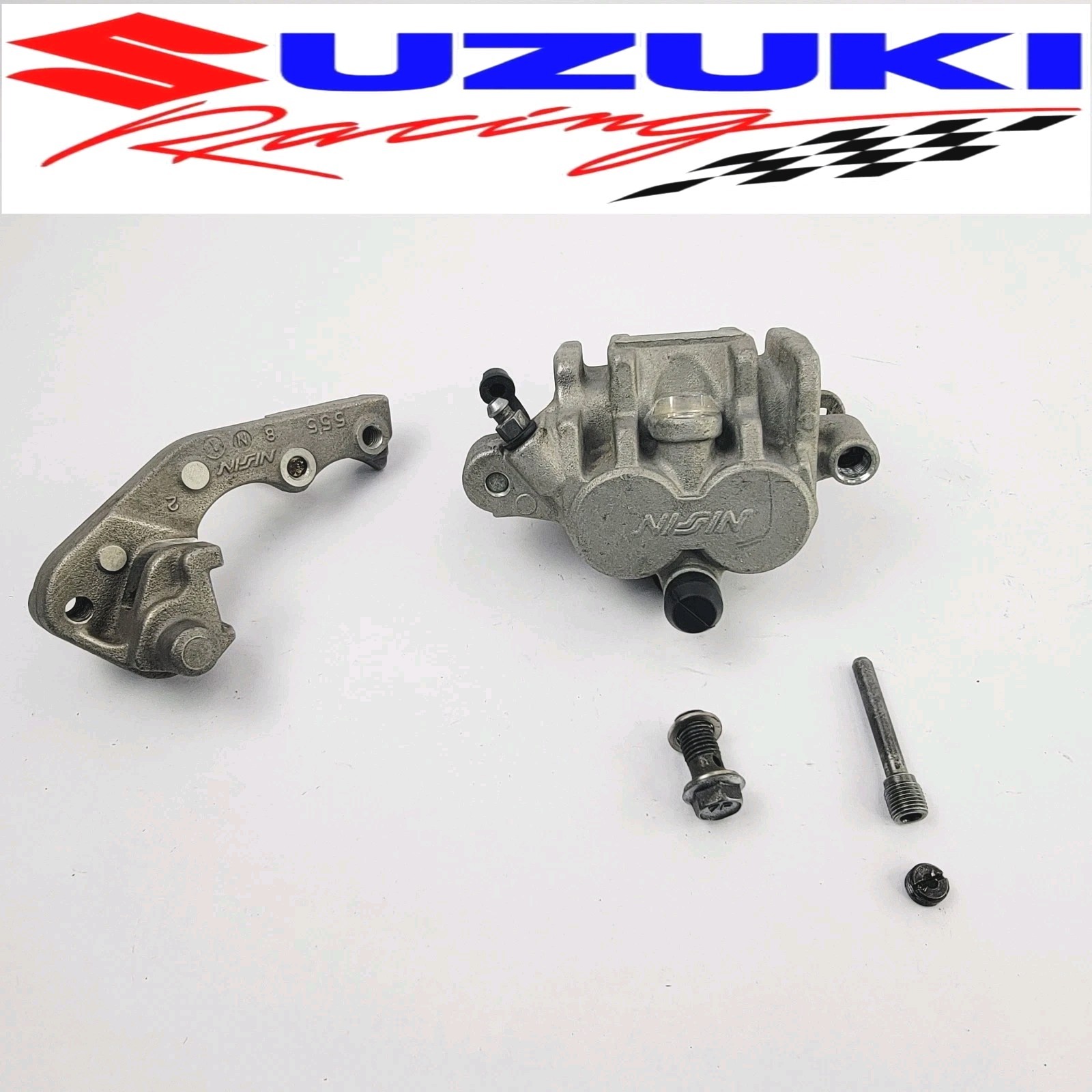 1996-2004 Suzuki RM 125 RM250 OEM Front Brake Caliper And Holder 59300-36E63-999