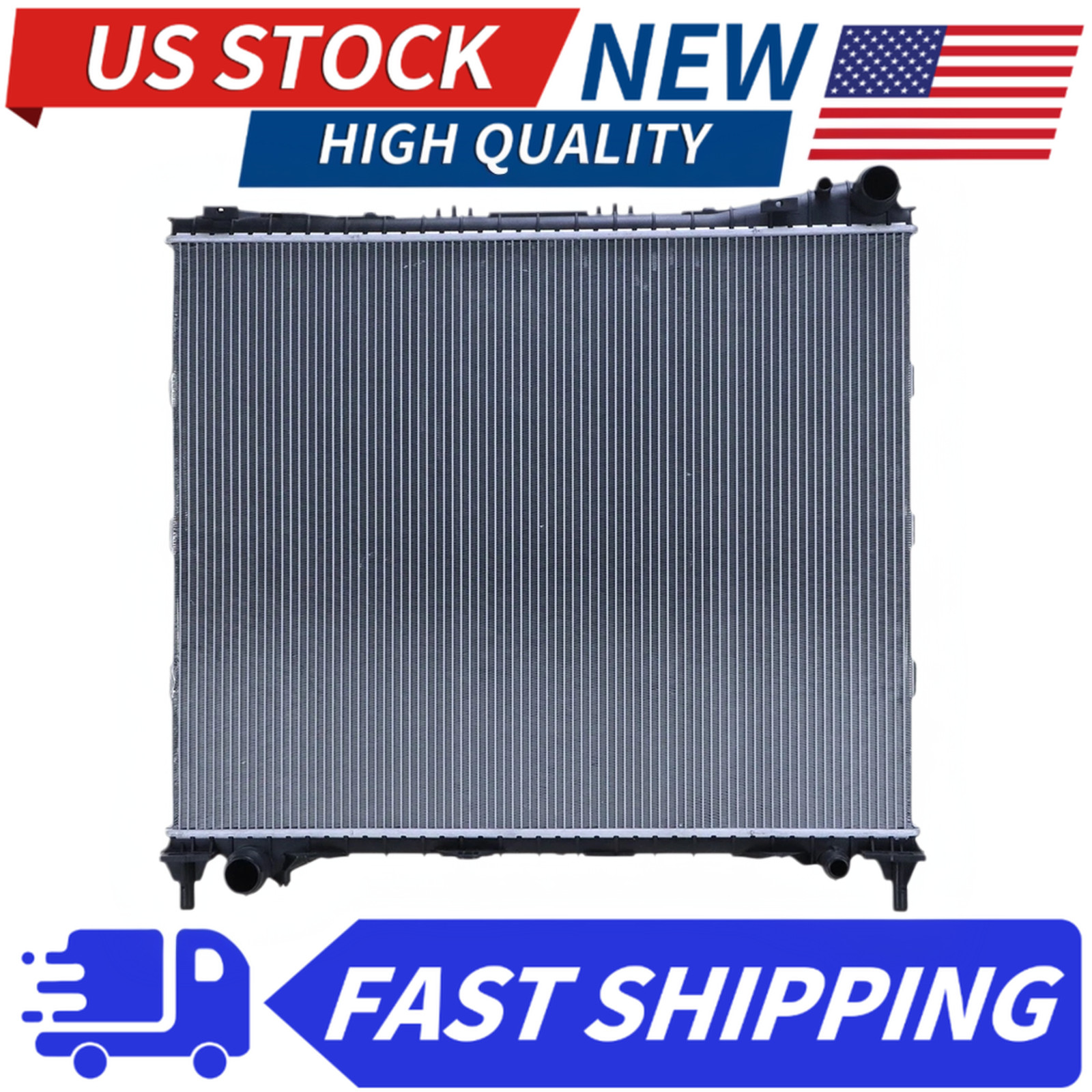 New Radiator For 2014-2020 Land Rover Range Rover 17-21 Discovery LR034553