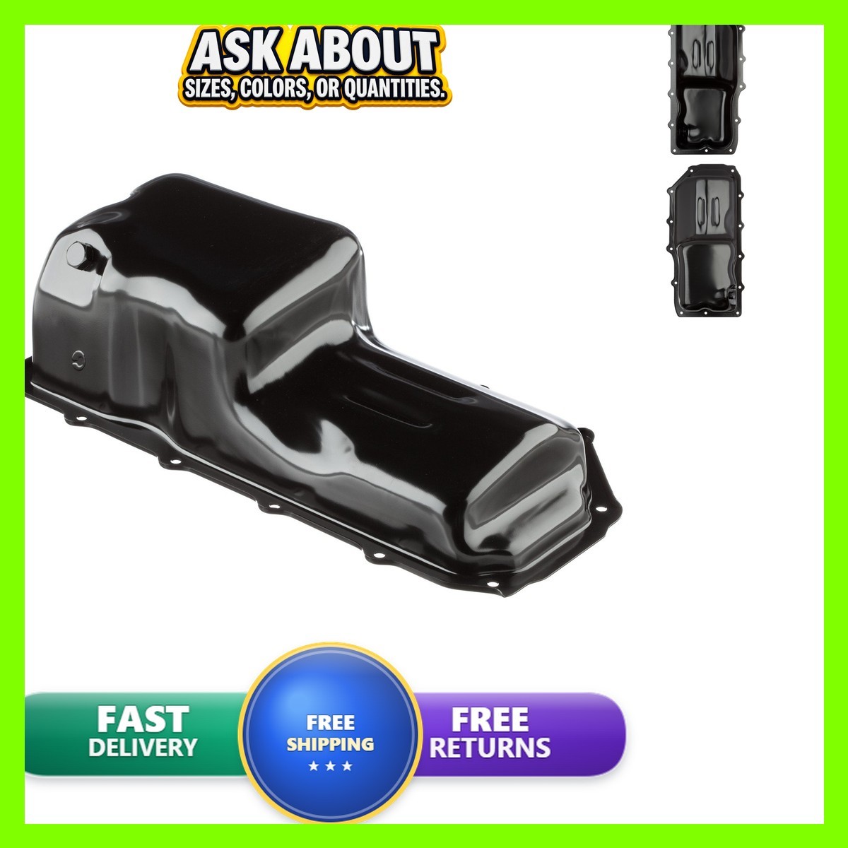 ATP Automotive Graywerks 103061 Engine Oil Pan