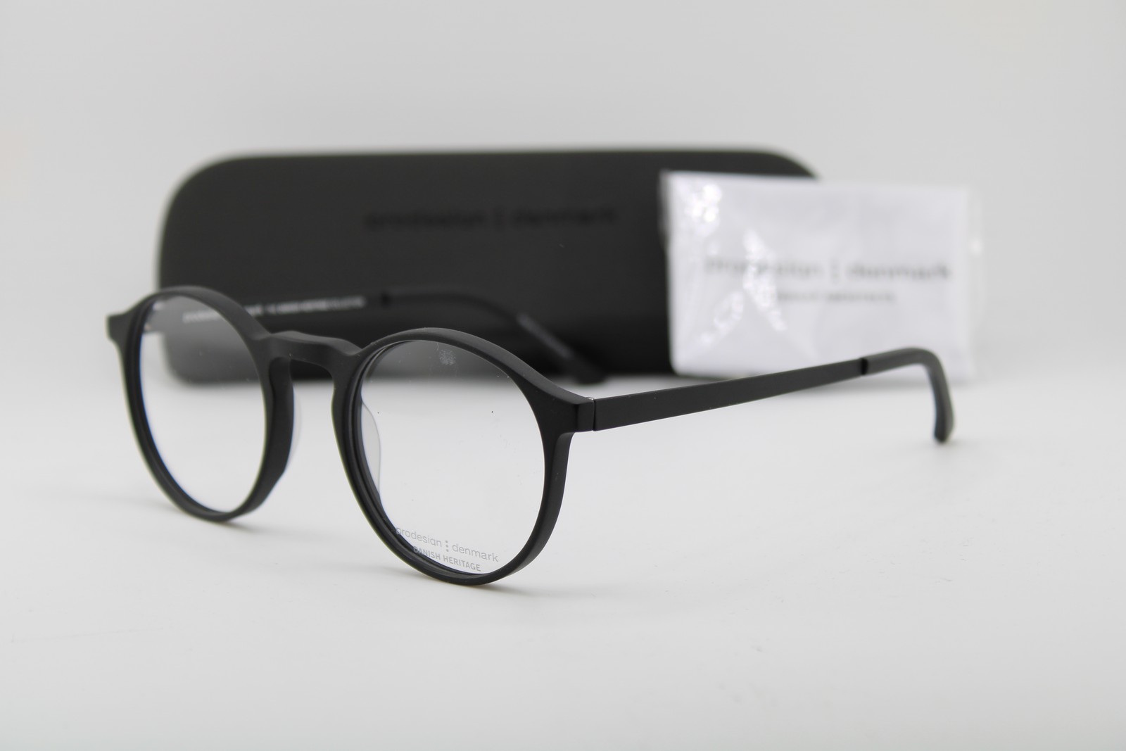 NEW PRODESIGN DENMARK 4792 C.6031 MATTE BLACK AUTHENTIC EYEGLASSES 49-21