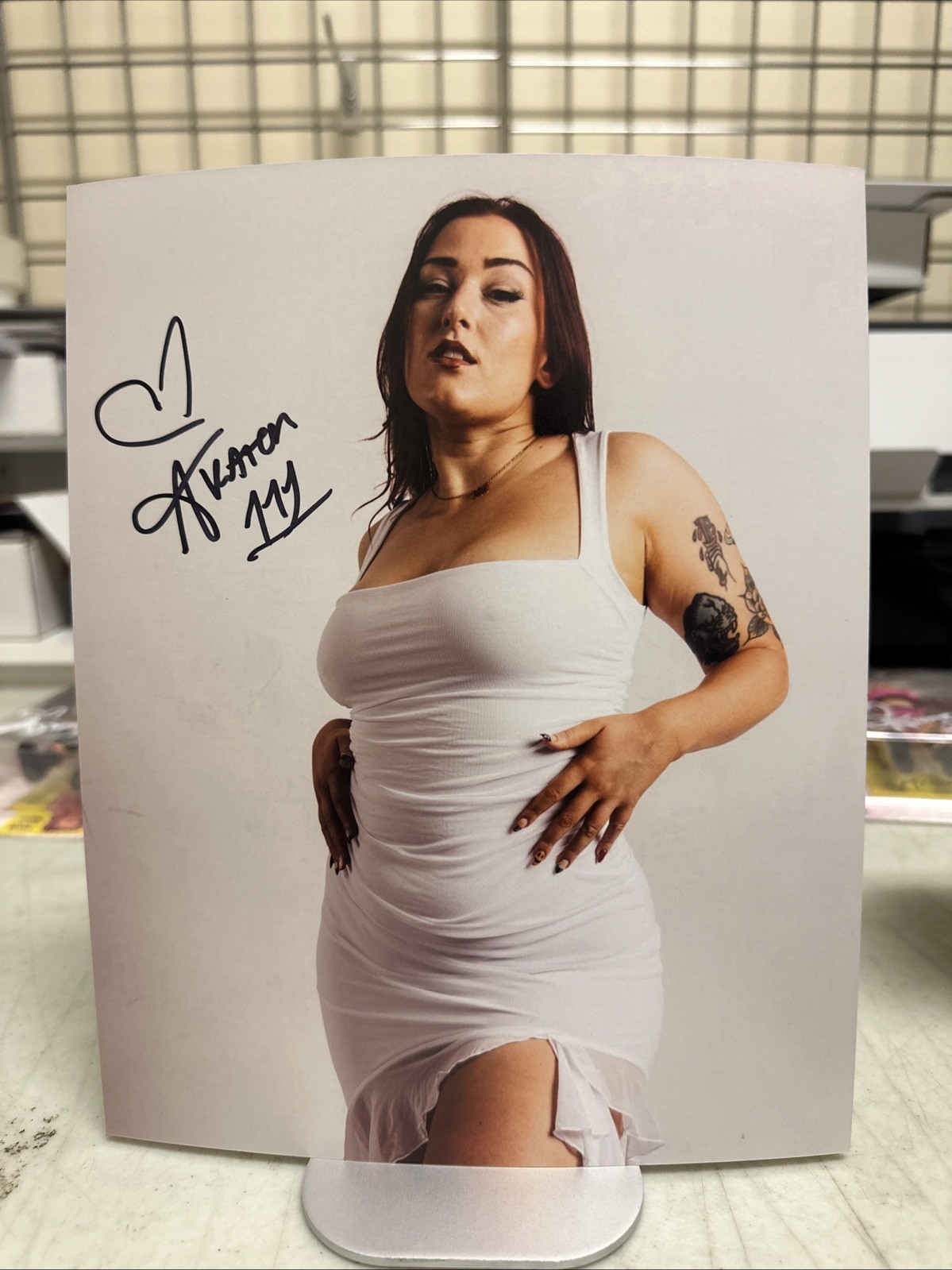 GCW Allie Katch Autographed 8x10 Signed Photo New Photo