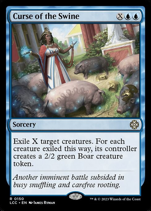 Curse of the Swine 150 R Normal LCC MTG NM