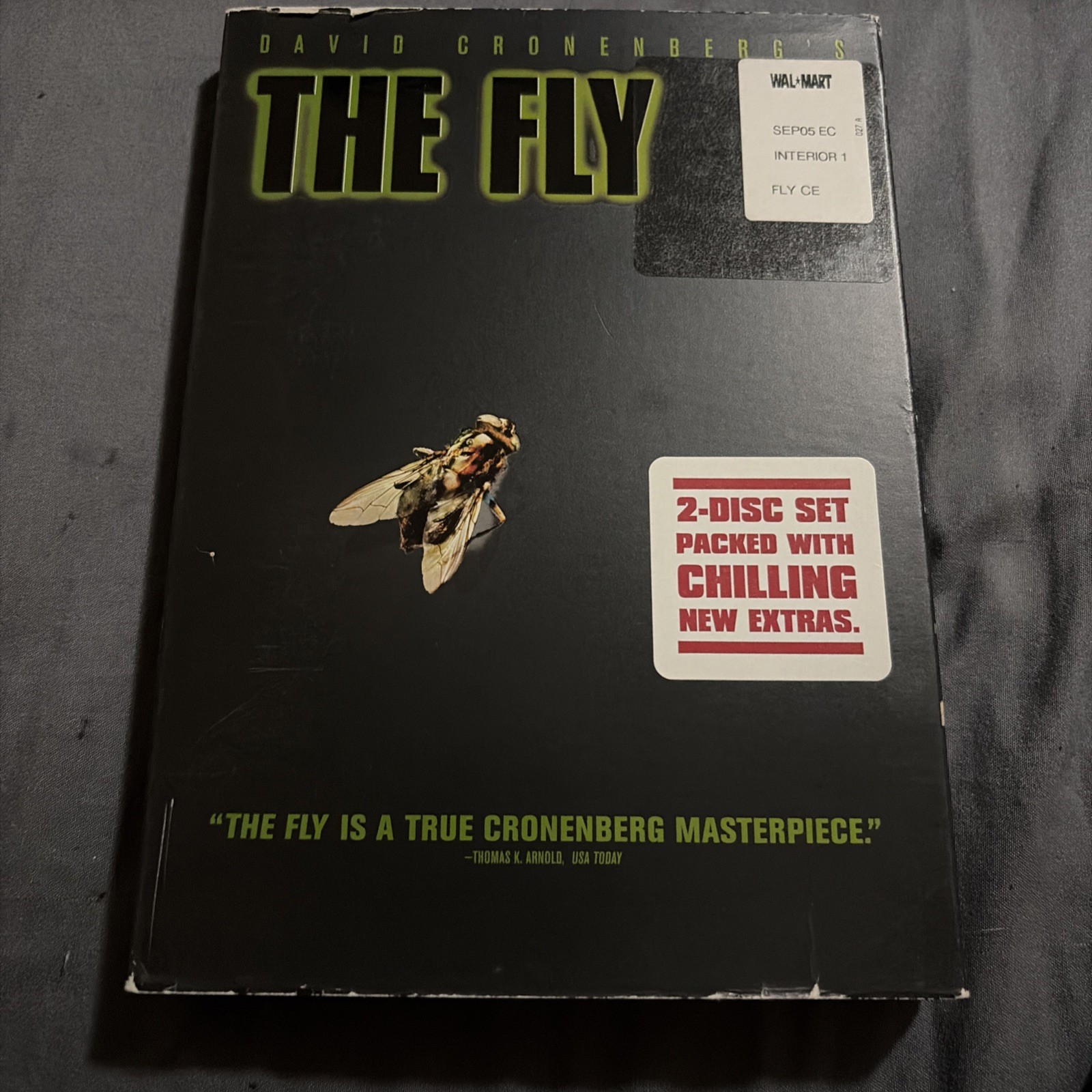 The Fly (2-Disc Collector\'s Edition DVD Set) 1986 David Cronenberg w/ slipcover