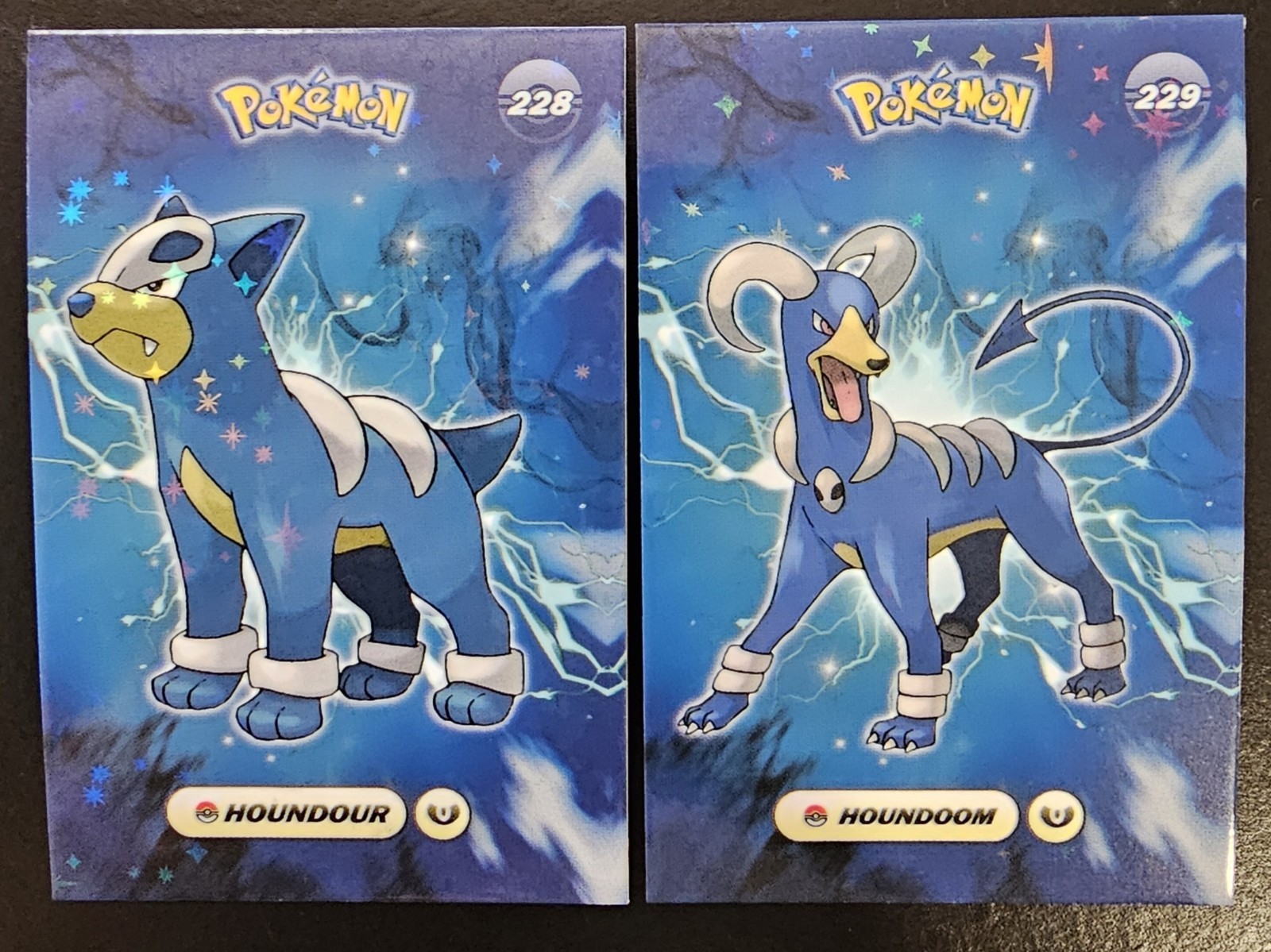 HOUNDOUR X HOUNDOOM LOT - POKEMON CARD DATABASE SHINY JOHTO CCG