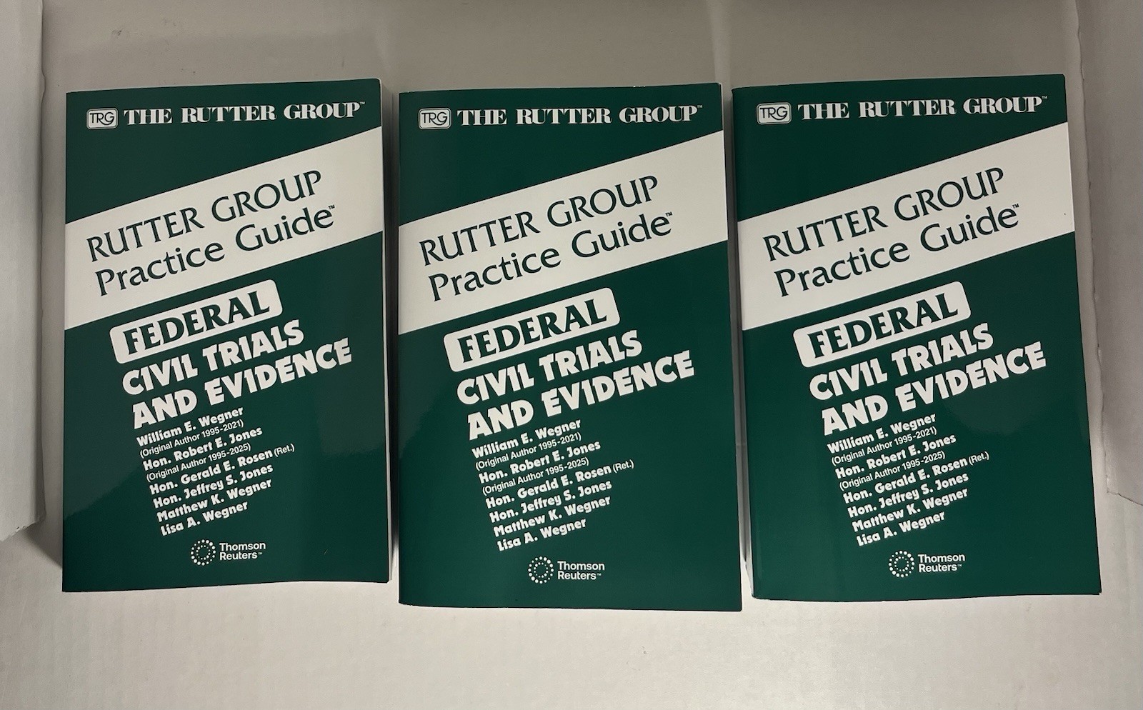 Federal Civil Trials and Evidence 2025 Edition Rutter Group Practice Guide