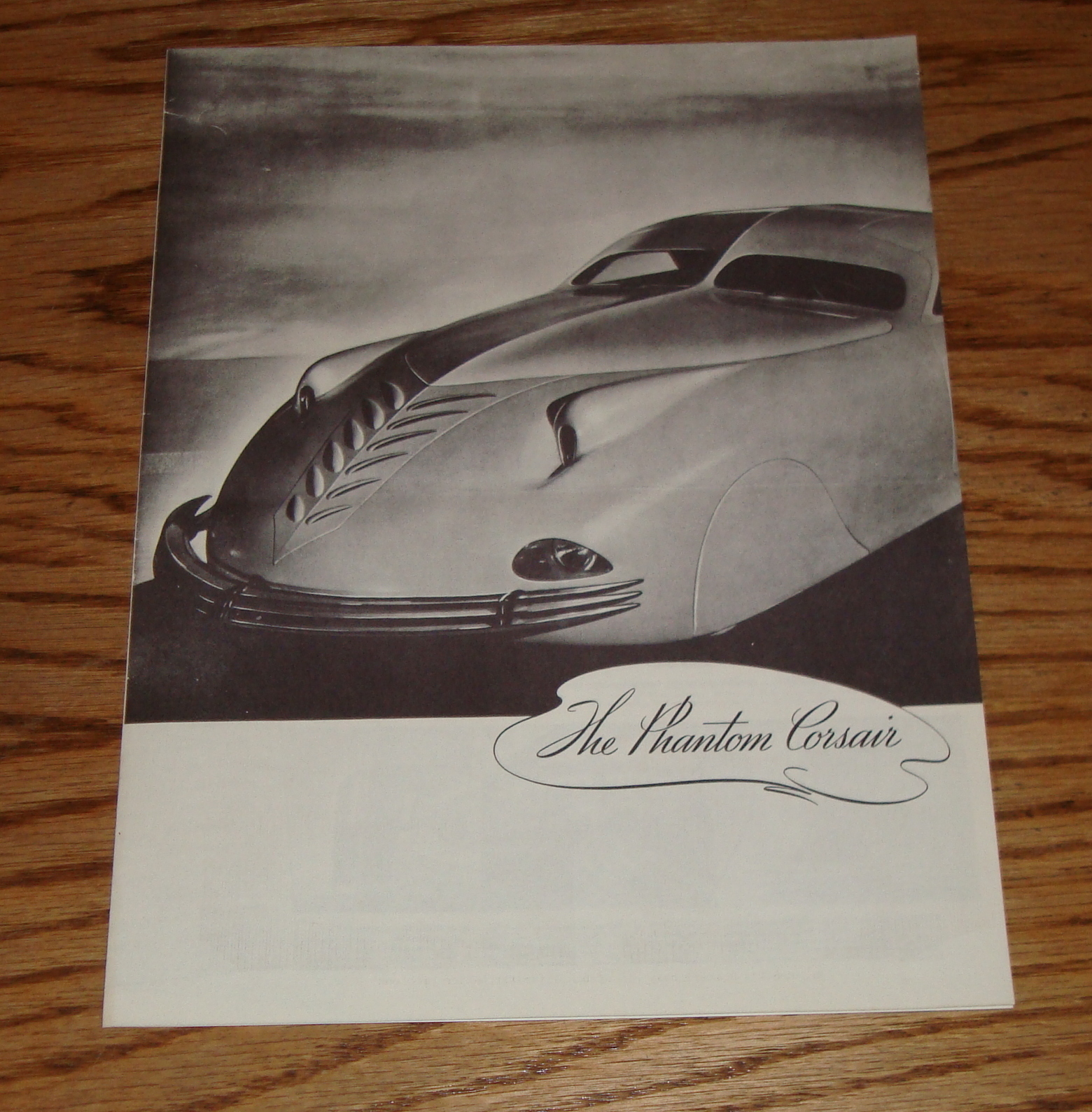 1938 Phantom Corsair Sales Brochure 38 Rust Heinz