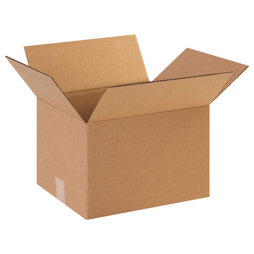 GRAINGER APPROVED 11R327 PK 25 Shipping Box,12x10x8 in 11R327