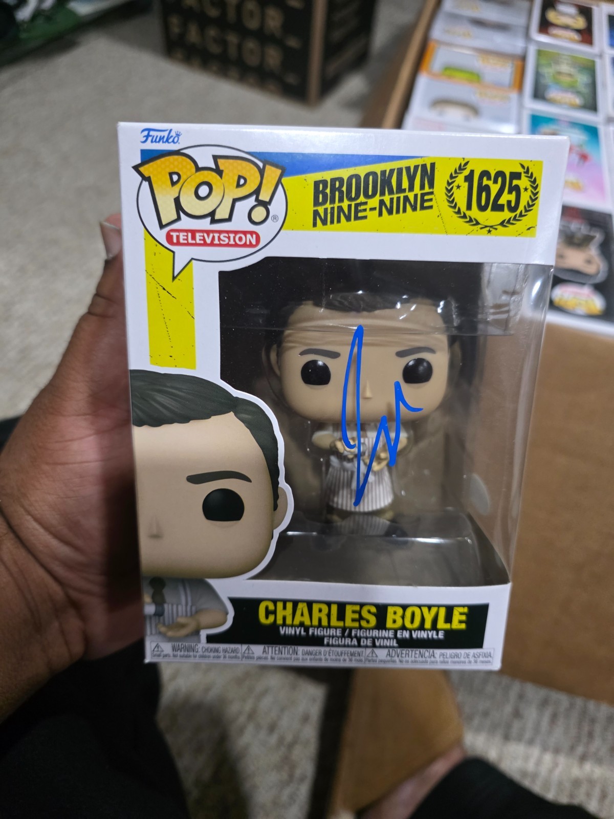Joe Lo Truglio Signed Brooklyn Nine-Nine Charles Boyle Funko Pop jsa coa Joe Lo Truglio Signed Brooklyn Nine-Nine Charles Boyle Funko Pop jsa coa