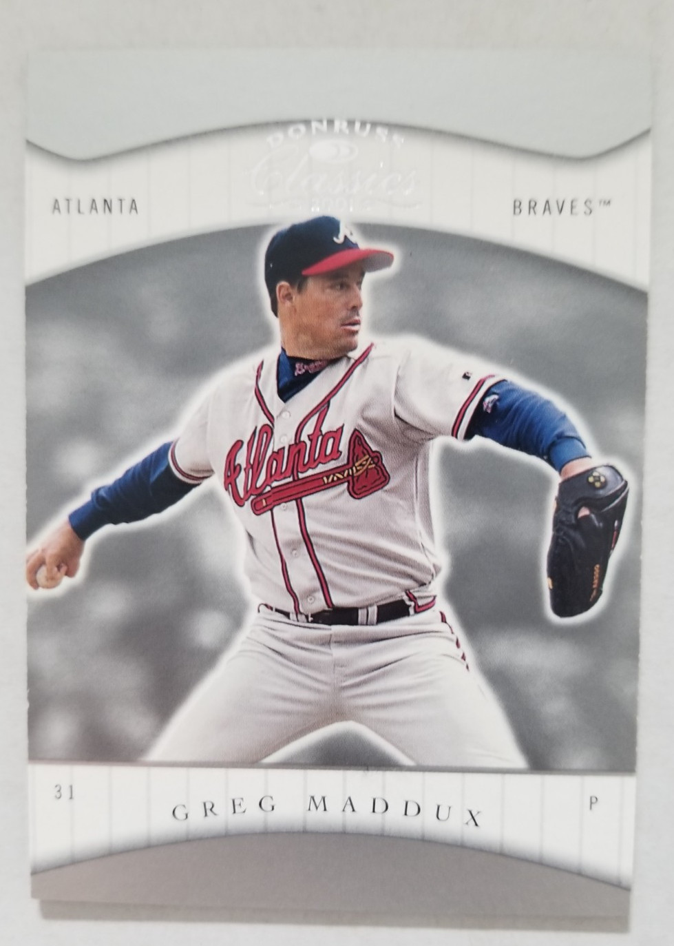 2001 Donruss Classics Greg Maddux Atlanta Braves #8