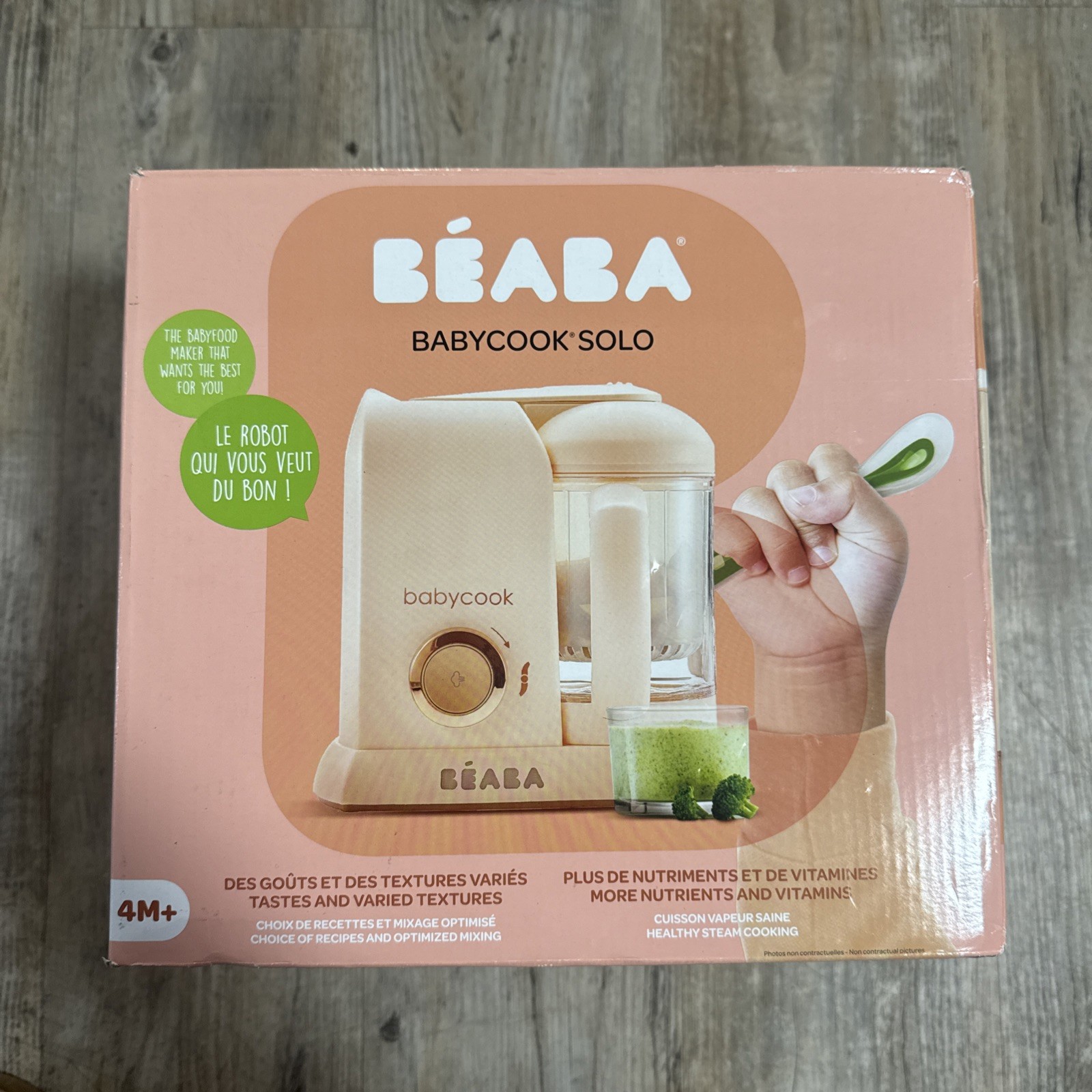 BEABA Babycook Solo 4 in 1 Baby Food Maker,Puree Steamer and Blender(New in box) BEABA Babycook Solo 4 in 1 Baby Food Maker,Puree Steamer and Blender(New in box)