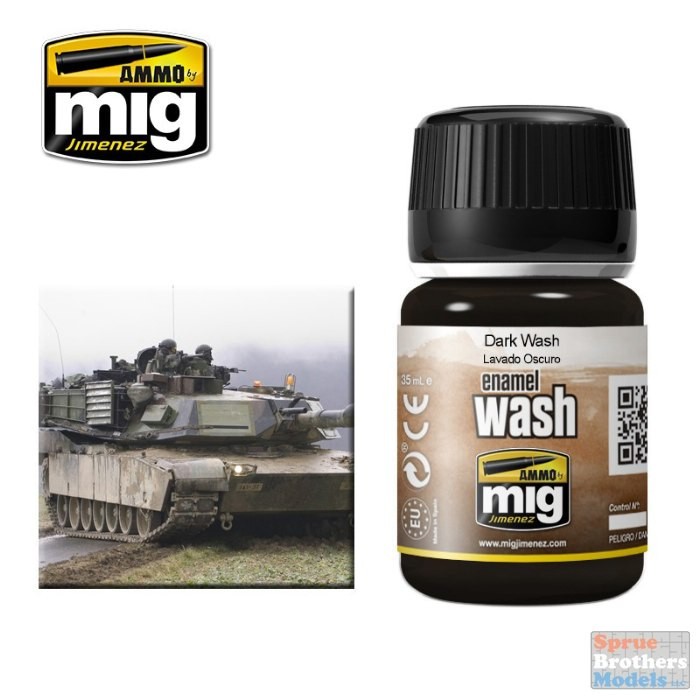 AMM1008 AMMO by Mig - Dark Wash AMM1008 AMMO by Mig - Dark Wash
