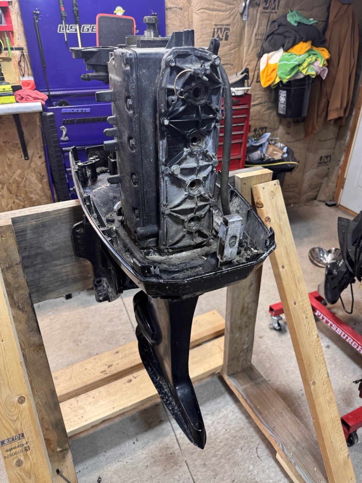 1991 Mercury 40hp 4 Cylinder 2 Stroke Powerhead And Midsection 1991 Mercury 40hp 4 Cylinder 2 Stroke Powerhead And Midsection